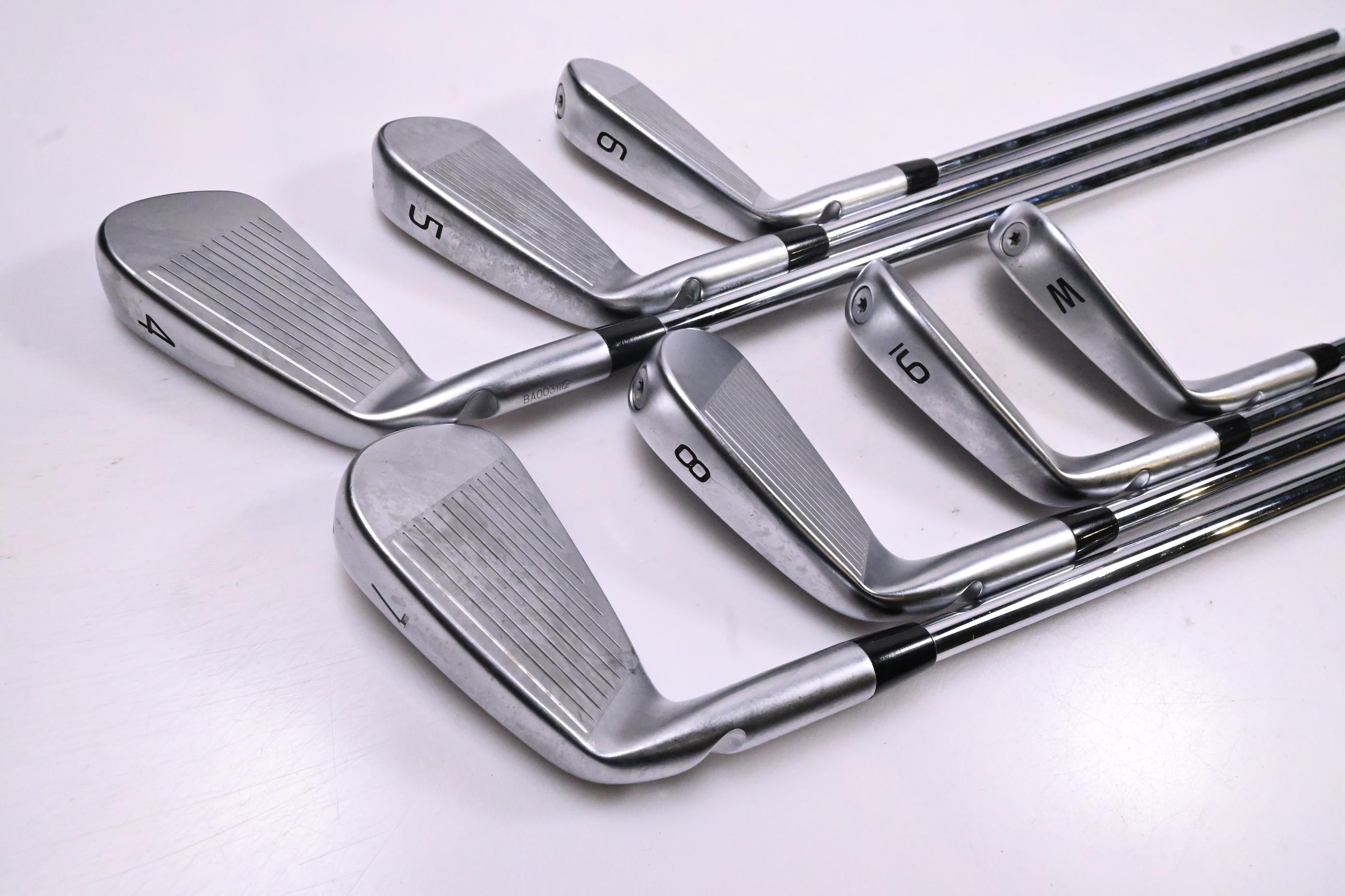 Ping Blueprint S Irons / 4-PW / Red Dot / Stiff Flex Ping AWT 3.0 Shafts