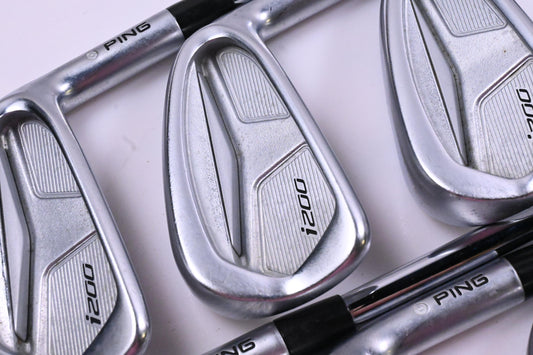 Ping i200 Irons / 5-PW / Silver Dot / Regular Flex Ping AWT 2.0 Shafts