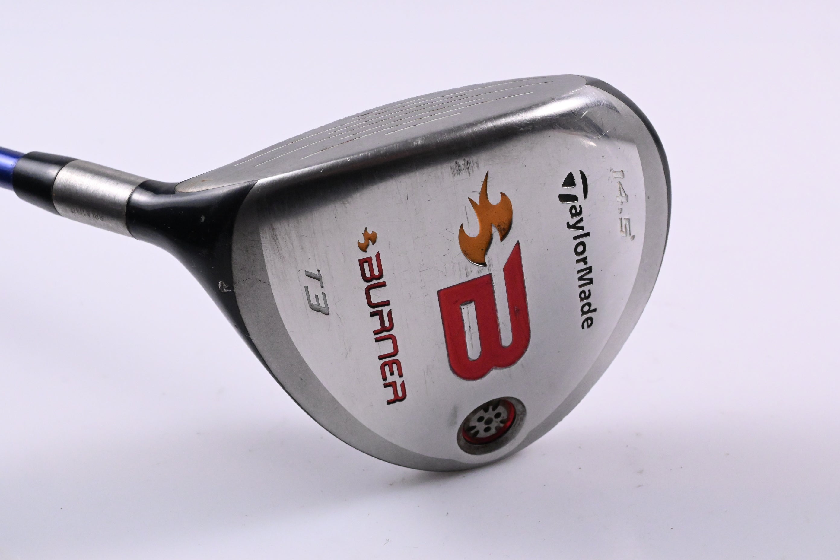 Left Hand Taylormade Burner 2008 #3 Wood / 14.5 Degree / X-Flex Tour AD YS-7+