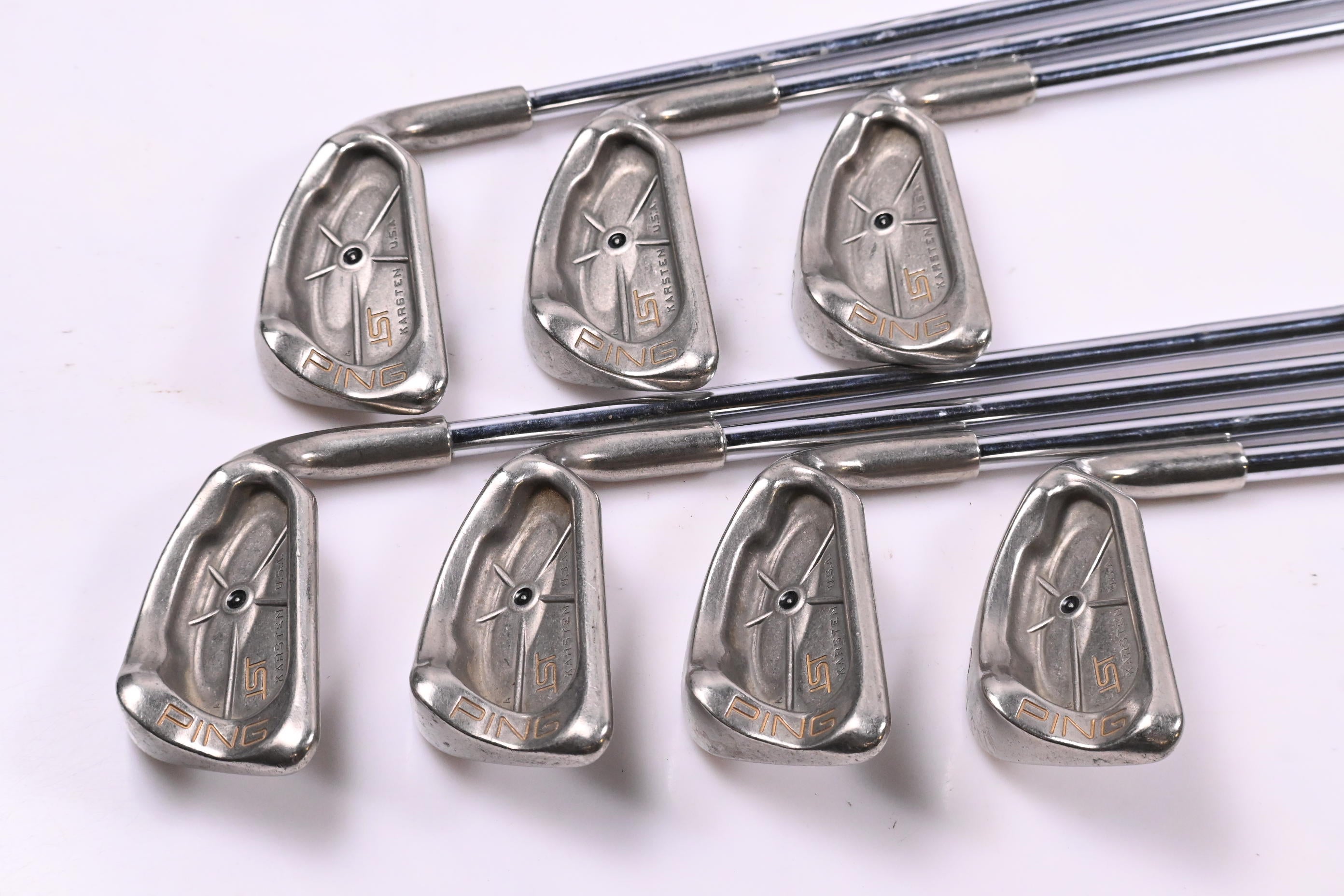 Ping ISI Nickel Irons / 3-9i / Black Dot / Regular Flex N.S.Pro 950GH Shafts