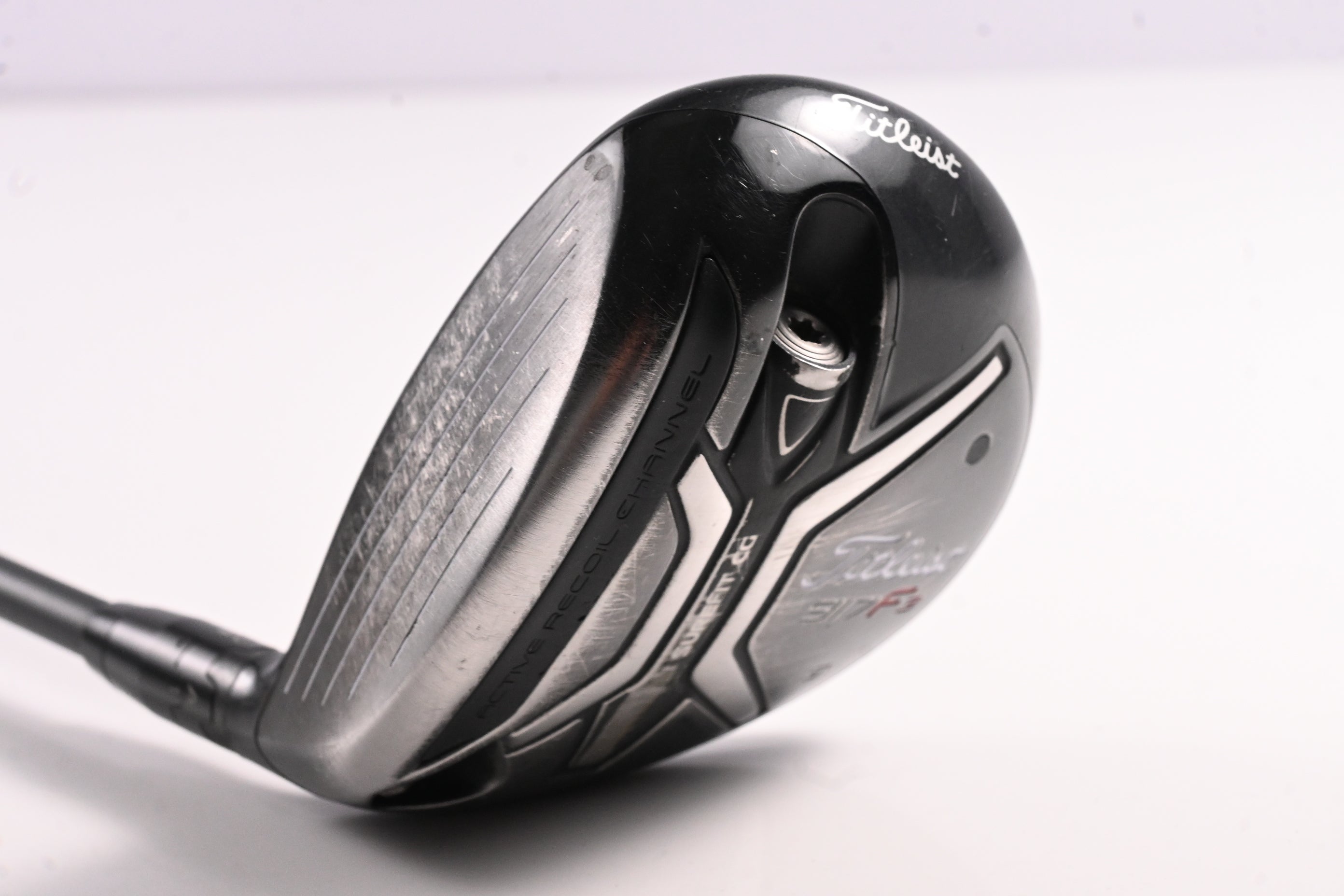 Left Hand Titleist 917 F2 #3 Wood / 15 Degree / Stiff Flex HZRDUS Smoke Black 70