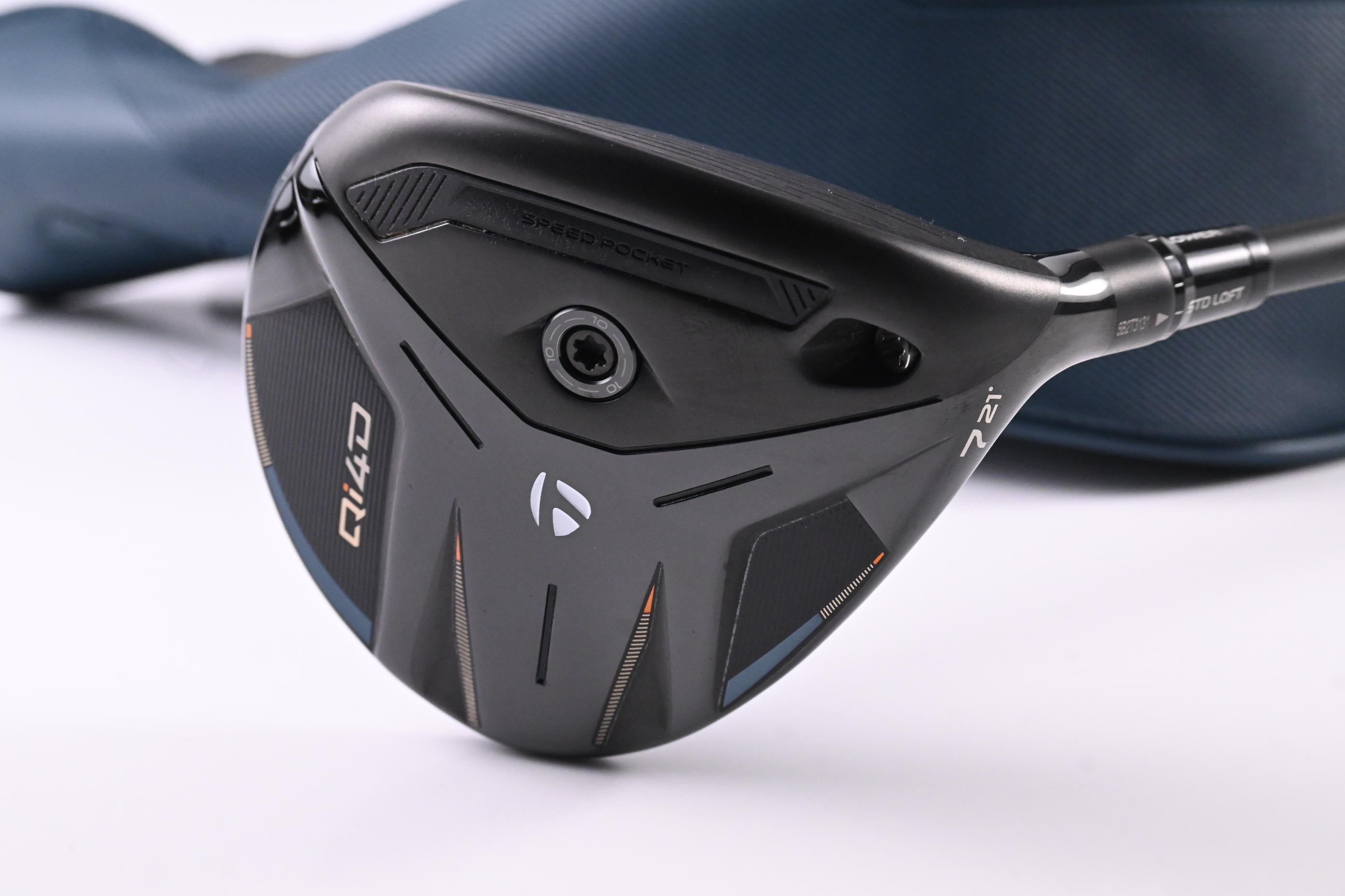 Taylormade Qi4D #7 Wood / 21 Degree / Stiff Flex Tensei 1K Black 75 Shaft