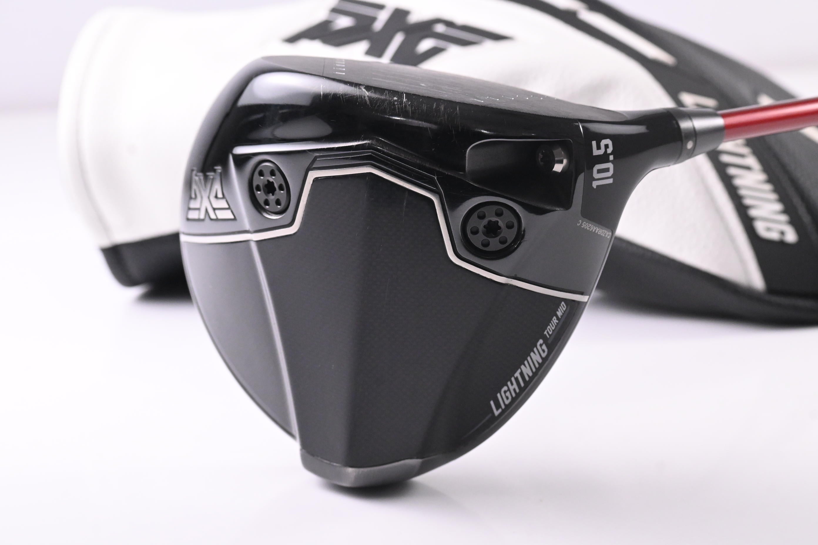 PXG Lightning Tour Mid Driver / 10.5 Degree / Stiff Flex Denali Red 60 Shaft