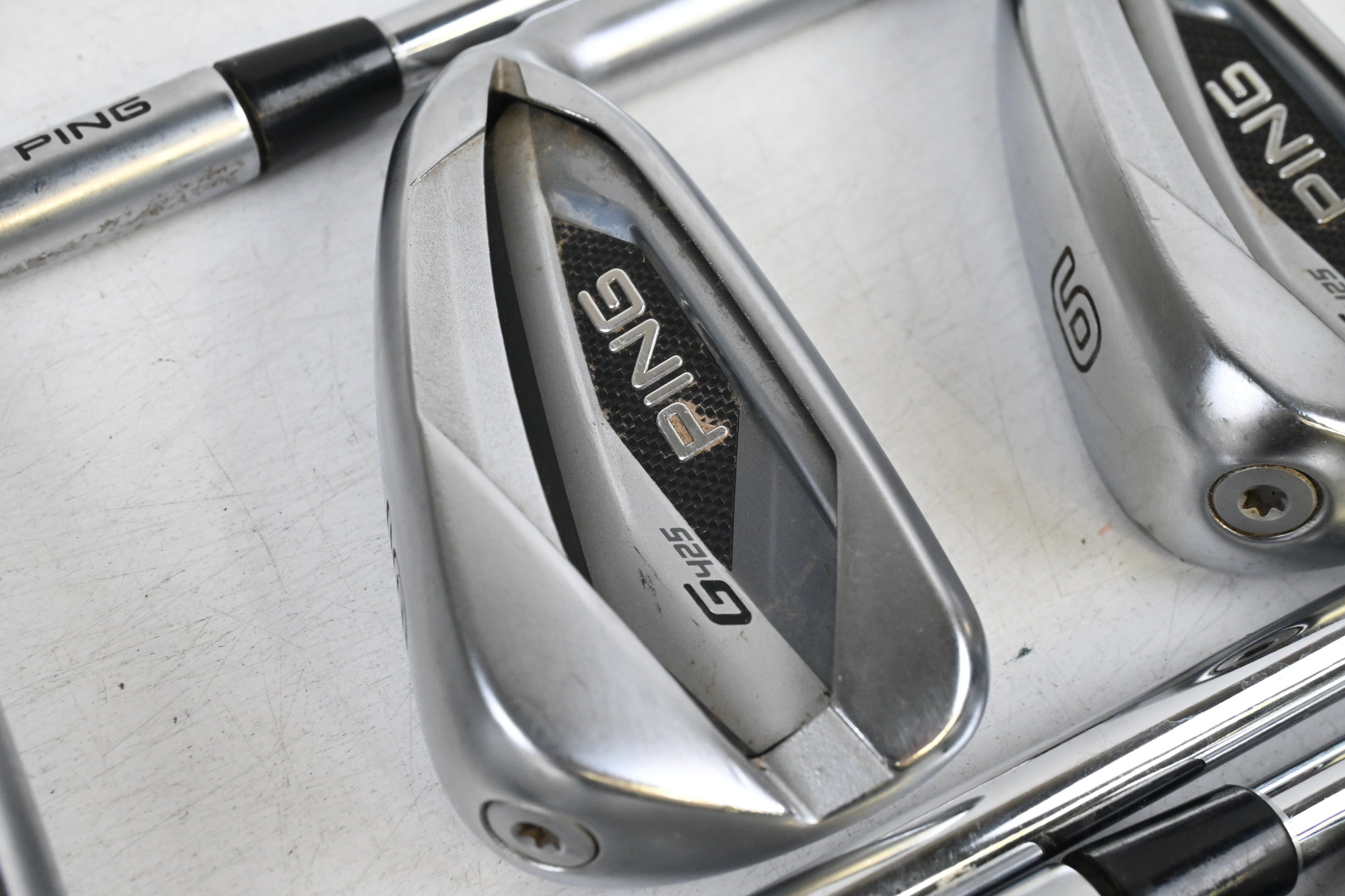 Ping G425 Irons / 4-PW / White Dot / Stiff Flex N.S.Pro Modus3 Tour105 Shafts