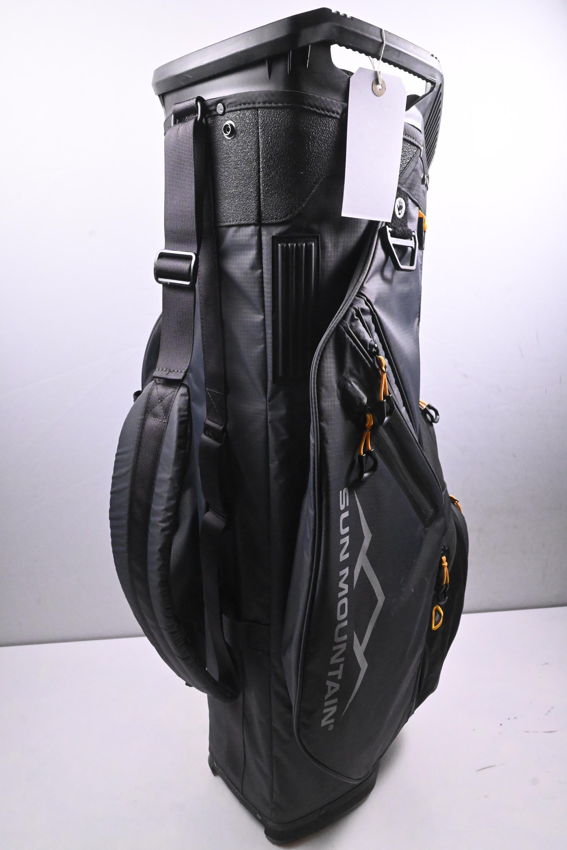 Sun Mountain E-Lite Cart Bag / 14-Way Divider / Black & Yellow