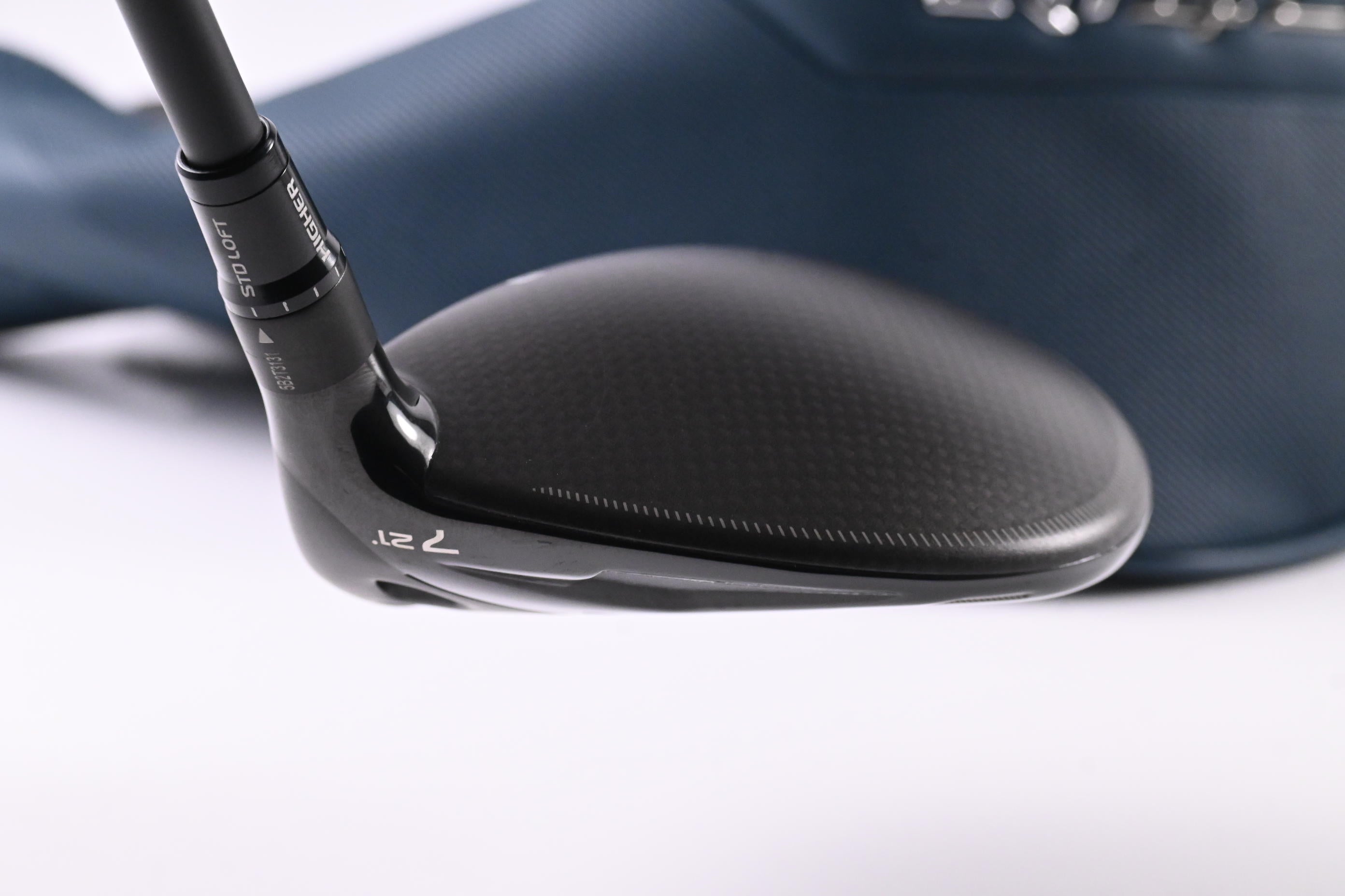 Taylormade Qi4D #7 Wood / 21 Degree / Stiff Flex Tensei 1K Black 75 Shaft