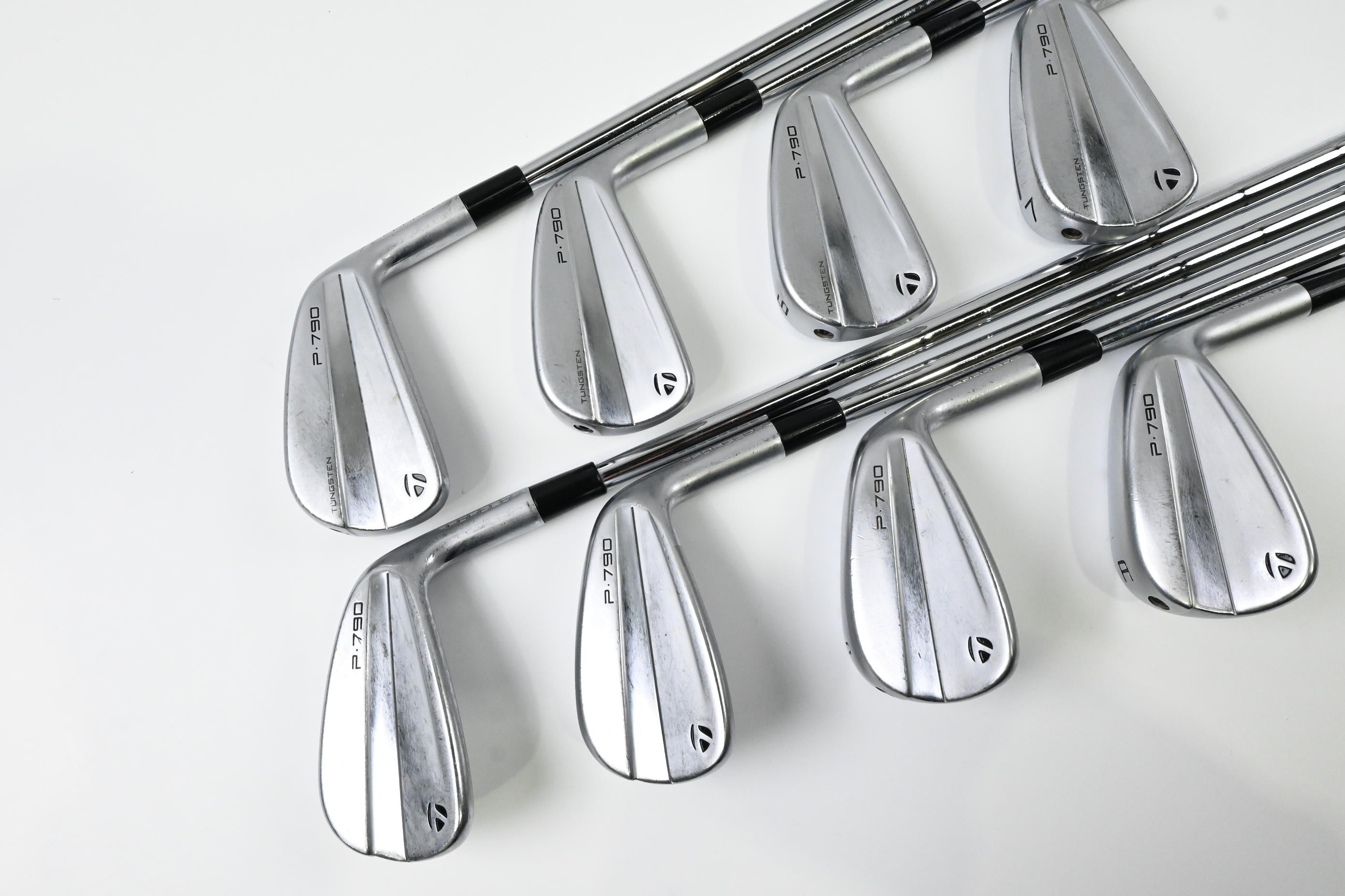 Taylormade P790 2023 Irons / 4-PW+AW / Stiff Flex KBS Tour Shafts