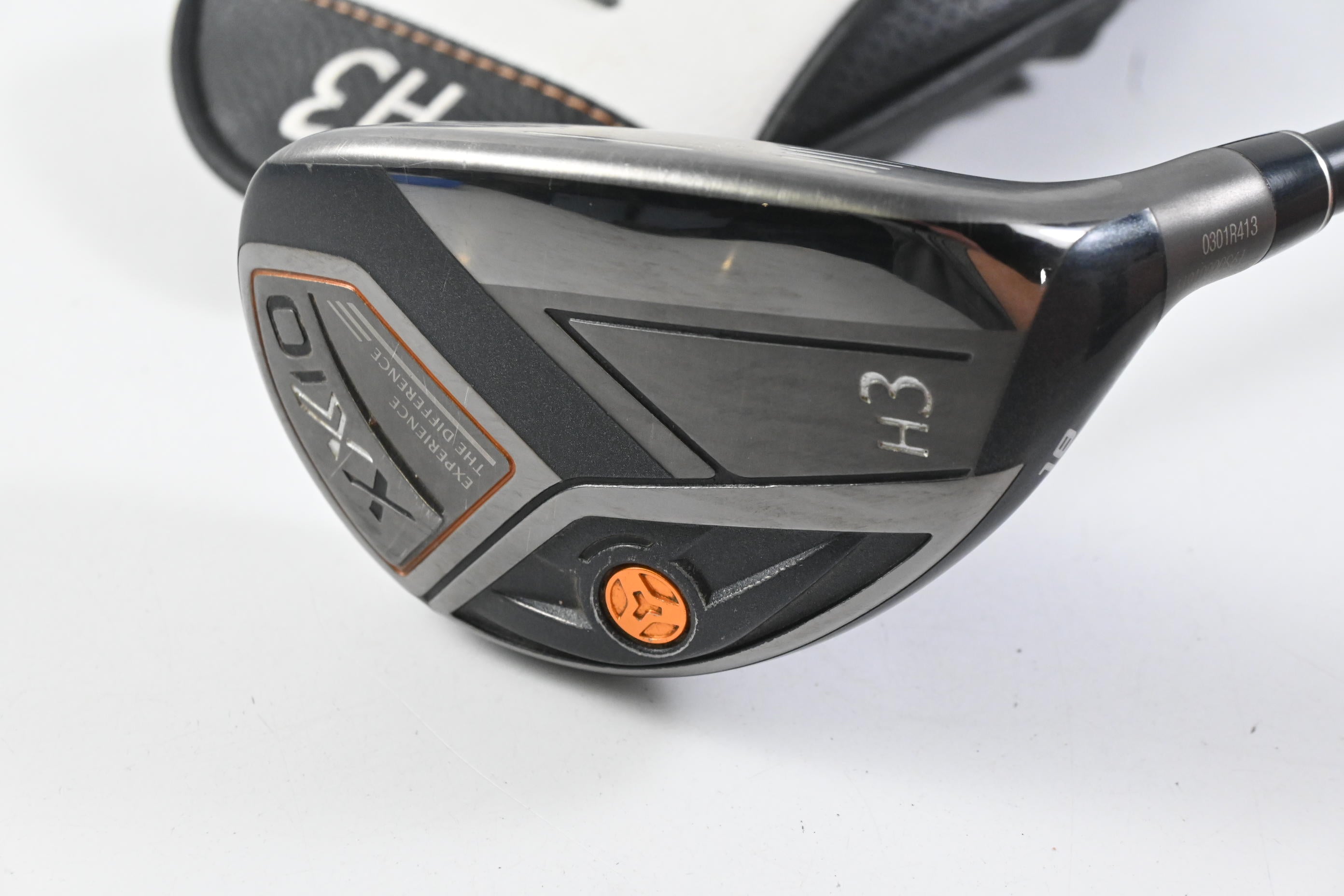 XXIO X Black #3 Hybrid / 18 Degree / Stiff Flex Miyazaki AX-1 55 Shaft