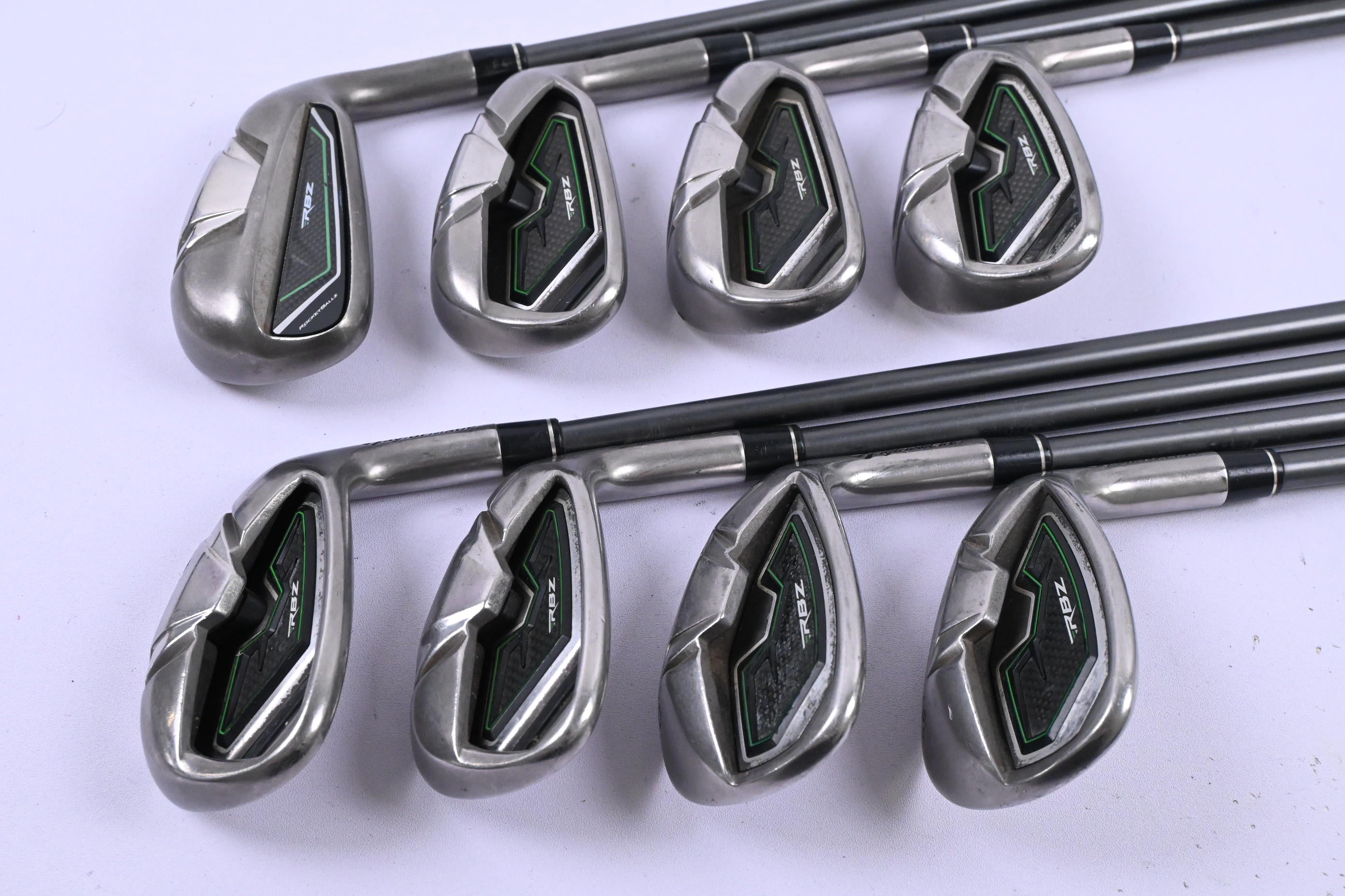 Taylormade RBZ Irons / 5-PW+GW+SW / Senior Flex Taylormade RBZ 65 Shafts