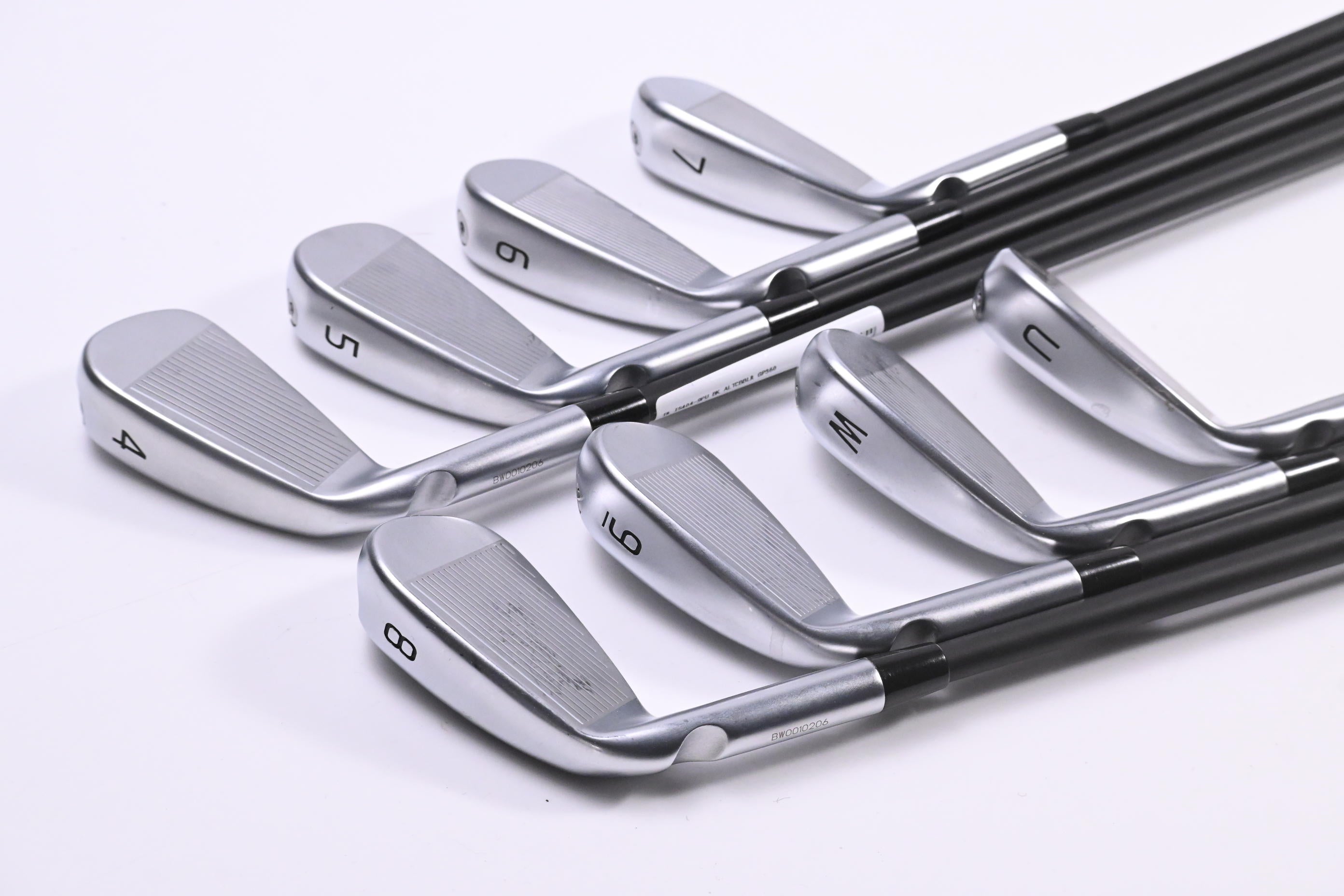 Ping i540 Irons / 4-PW+UW / Black Dot / Regular Flex Ping Alta CB Blue AWT