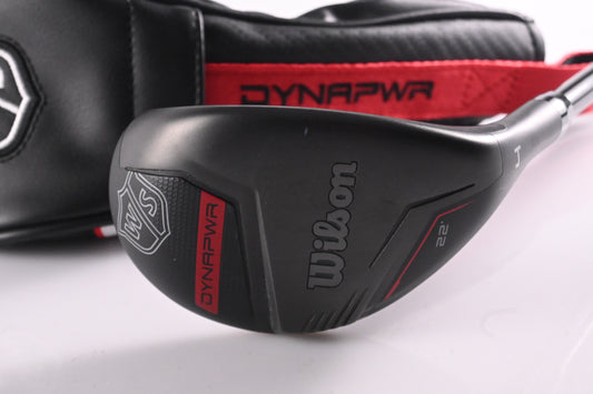 Wilson Dynapower 2023 #4 Hybrid / 22 Degree / Regular Flex HZRDUS Smoke Red RDX