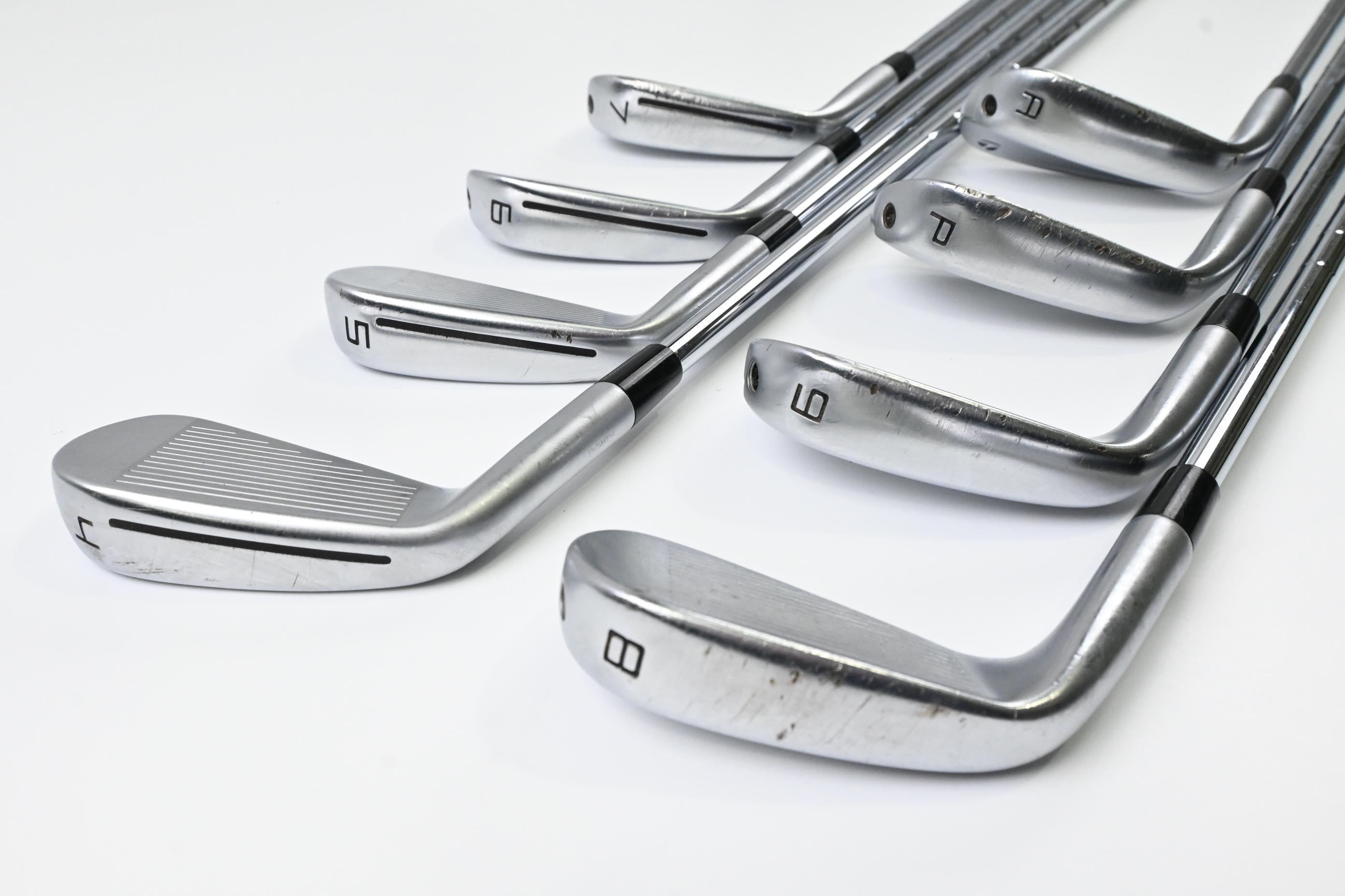 Taylormade P790 2023 Irons / 4-PW+AW / Stiff Flex KBS Tour Shafts