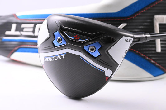 Cobra Aerojet LS Driver / 10.5 Degree / Stiff Flex HZRDUS Black 60 Shaft