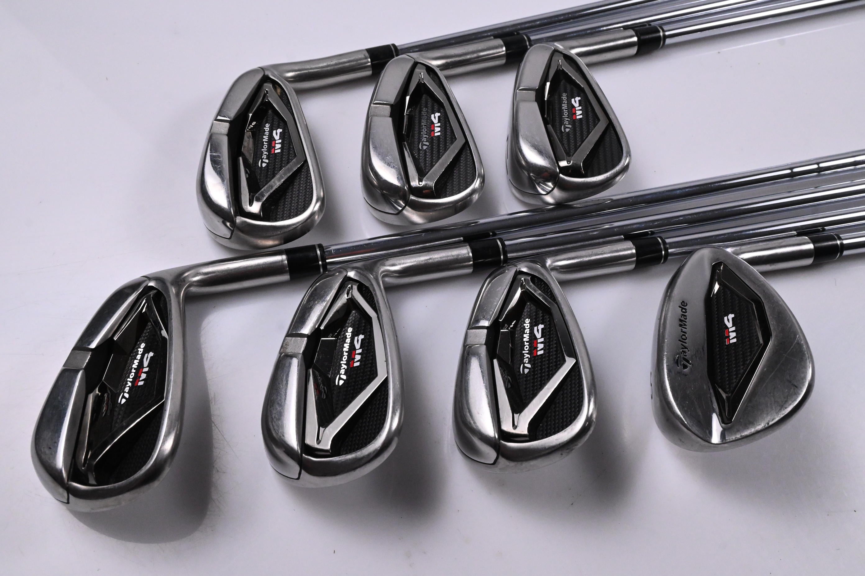 Taylormade M4 Irons / 5-PW+SW / Regular Flex KBS MAX 85 Shafts
