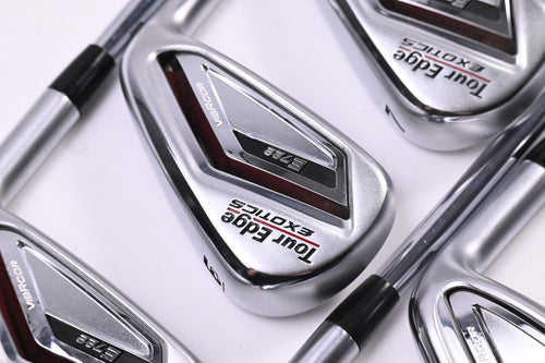 Tour Edge E722 Irons / 5-PW+GW+SW / Regular Flex XP 85 R300 Shafts