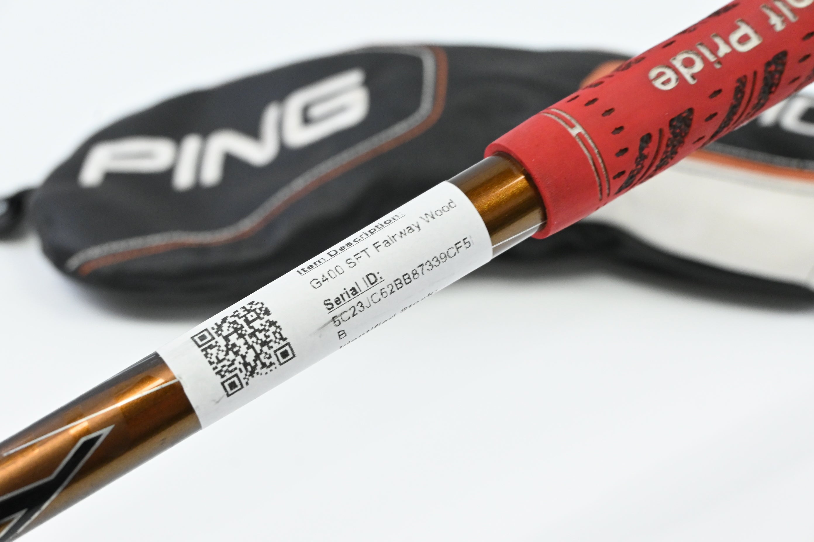 Ping G400 SFT #3 Wood / 16 Degree / Senior Flex Ping Alta CB 65 Shaft