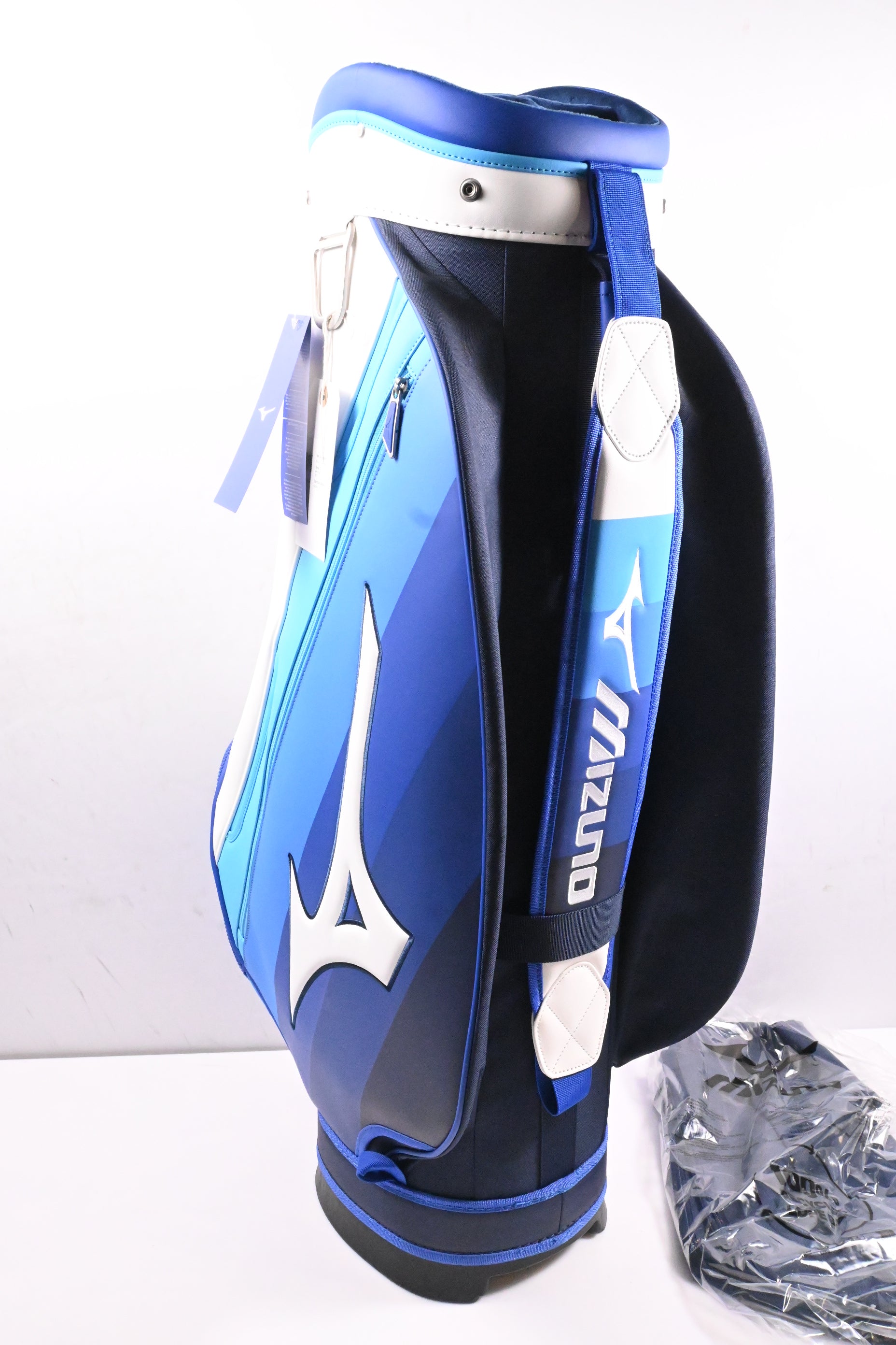 Mizuno Tour '25 Cart Bag / 5-Way Divider / Blue,Navy & White