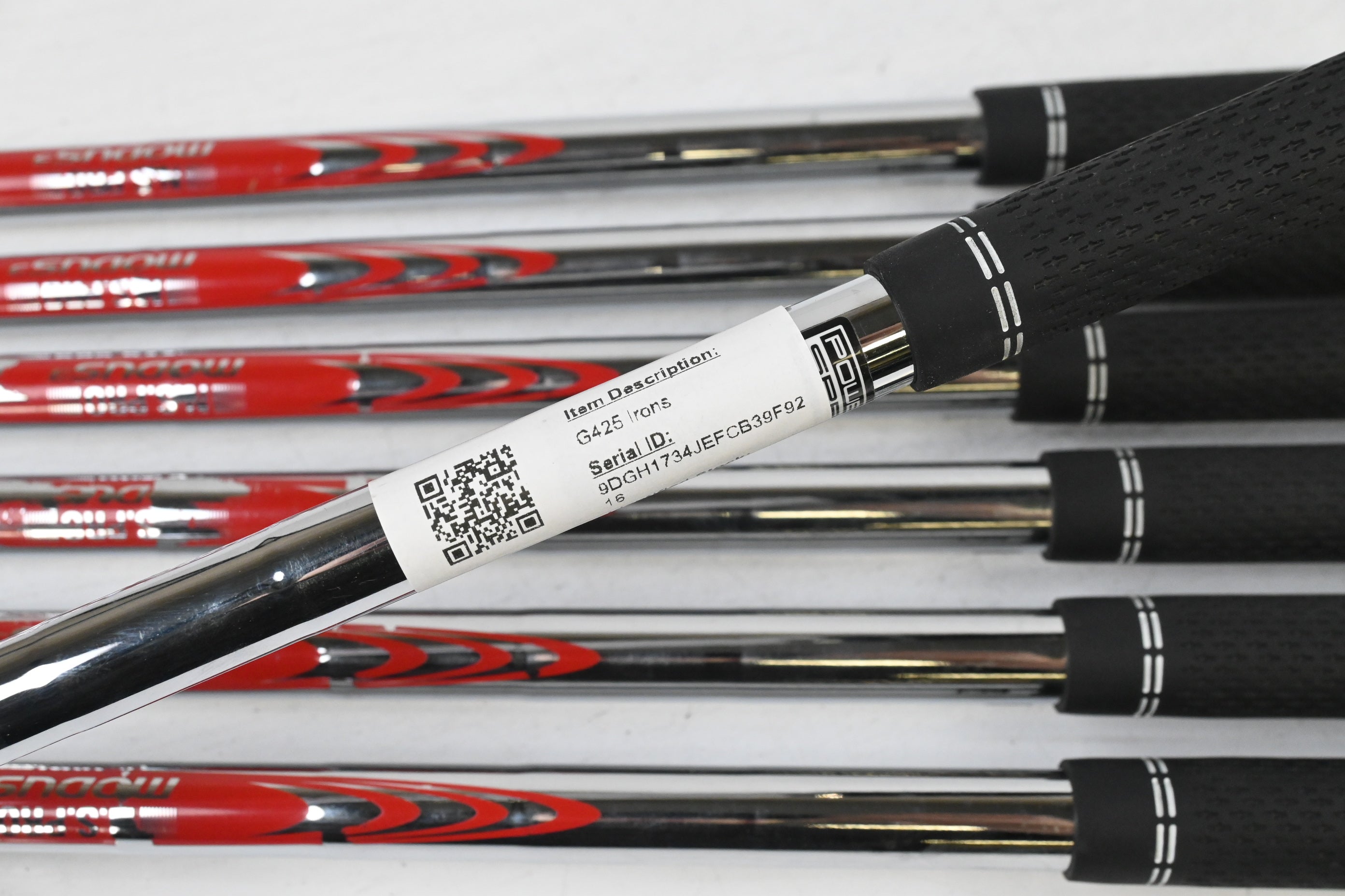 Ping G425 Irons / 4-PW / White Dot / Stiff Flex N.S.Pro Modus3 Tour105 Shafts