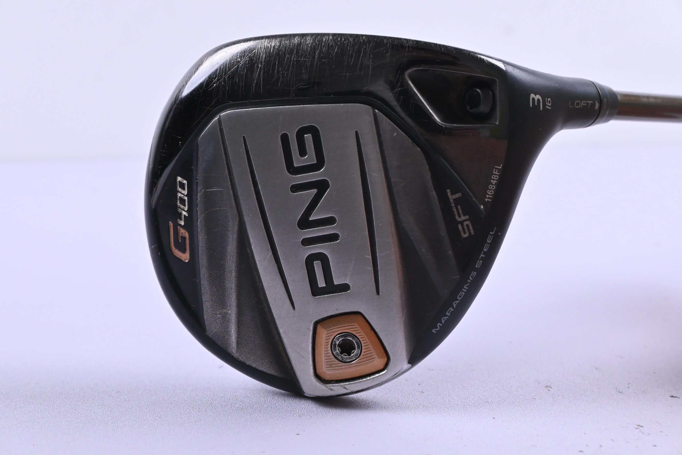 Ping G400 SFT #3 Wood / 16 Degree / Stiff Flex Ping Alta CB 55 Shaft