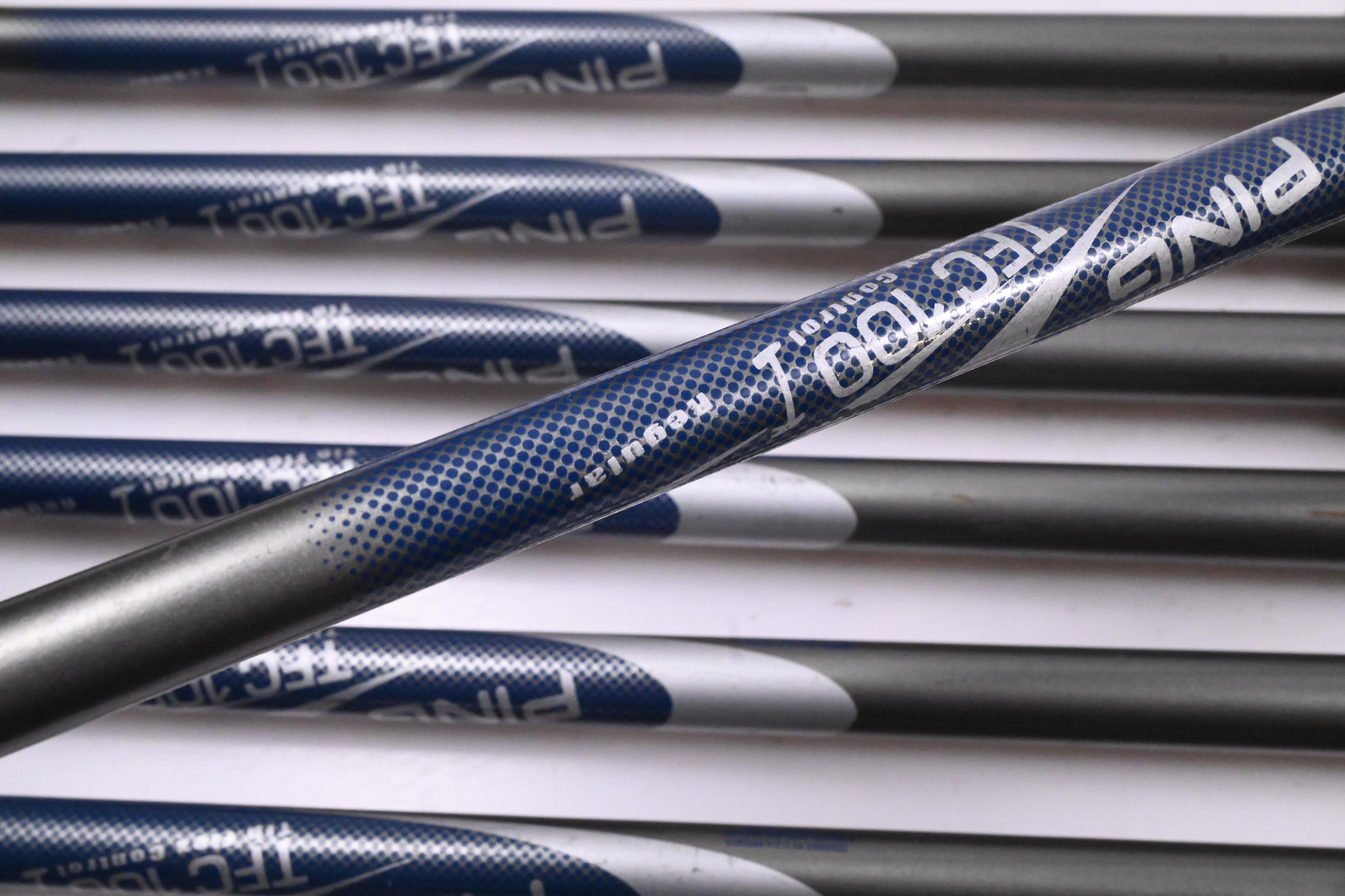 Ping G5 Irons / 4-PW+SW / White Dot / Regular Flex Ping TFC 100 I Shafts