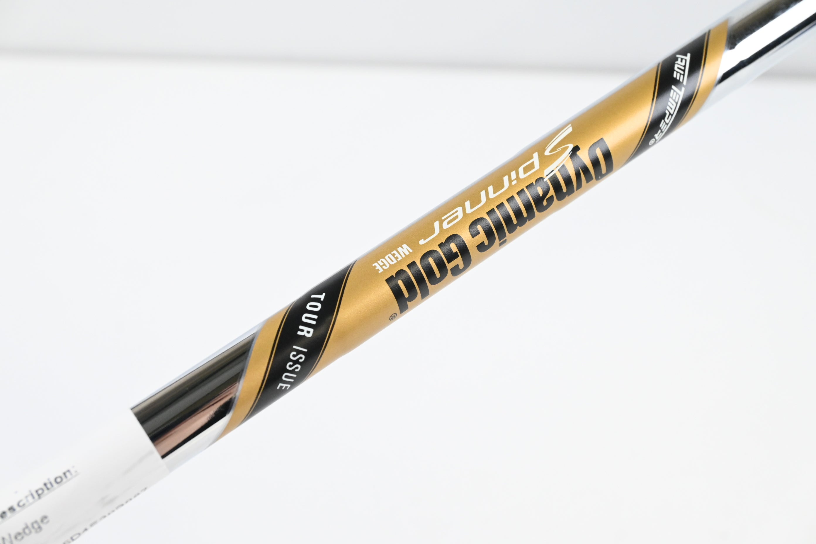 Cleveland RTZ Lob Wedge / 58 Degree / Wedge Flex Dynamic Gold Spinner Shaft