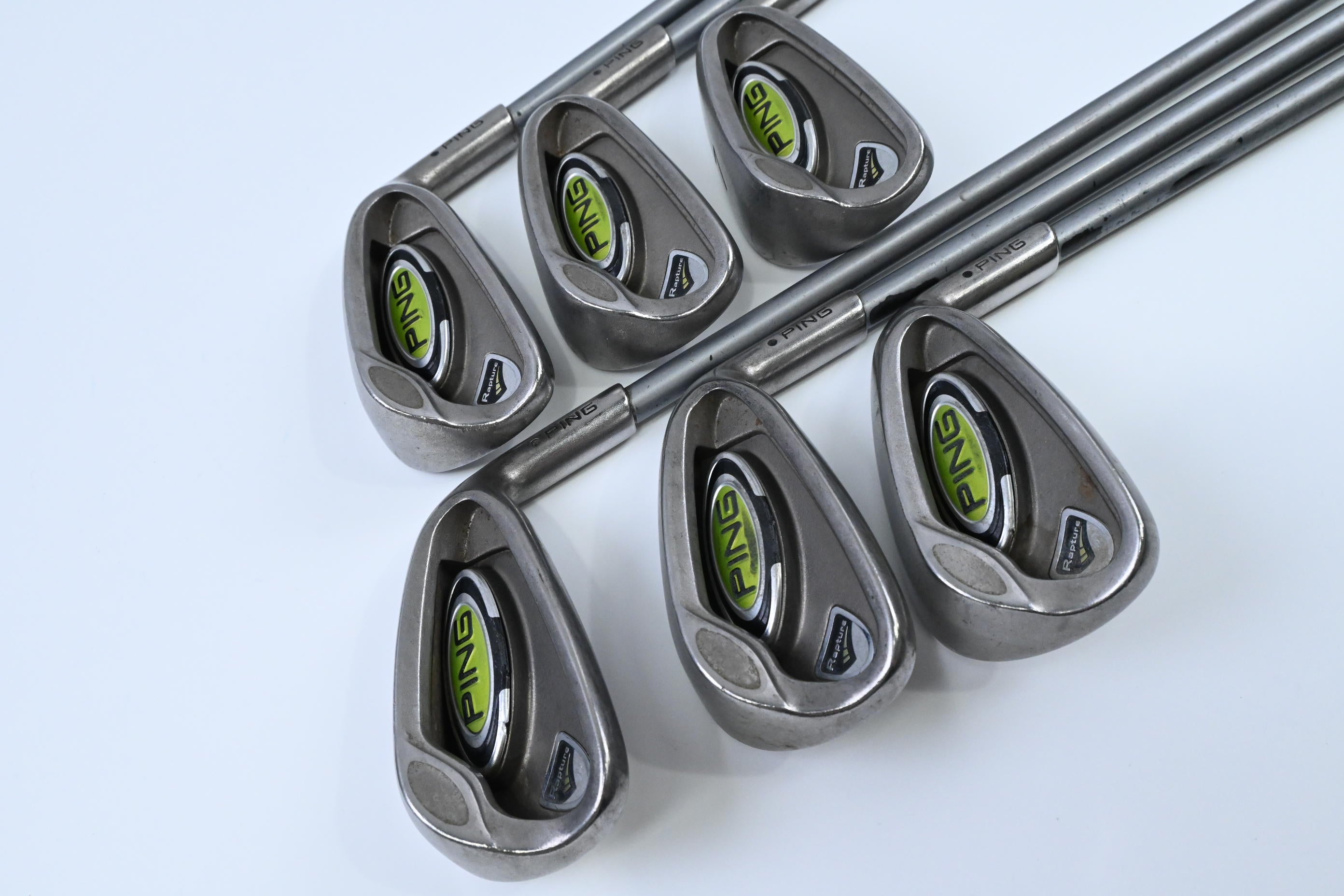 Ping Rapture Irons / 5-PW / Black Dot / Regular Flex Ping TFC 909 Shafts