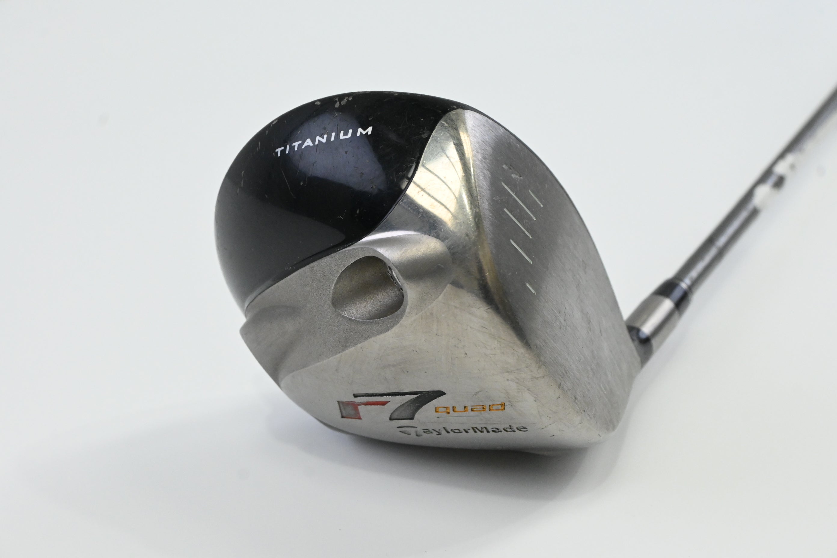 Taylormade R7 Quad Driver / 9.5 Degree / Stiff Flex Taylormade M.A.S.2 65