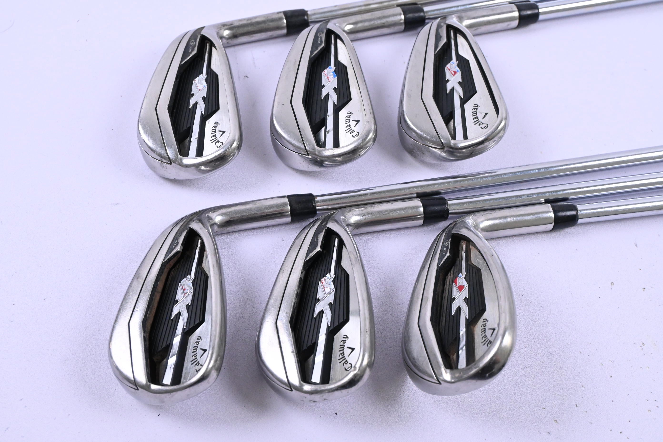 Callaway XR Irons / 5-9i+SW / Regular Flex Speedstep 80 Shafts