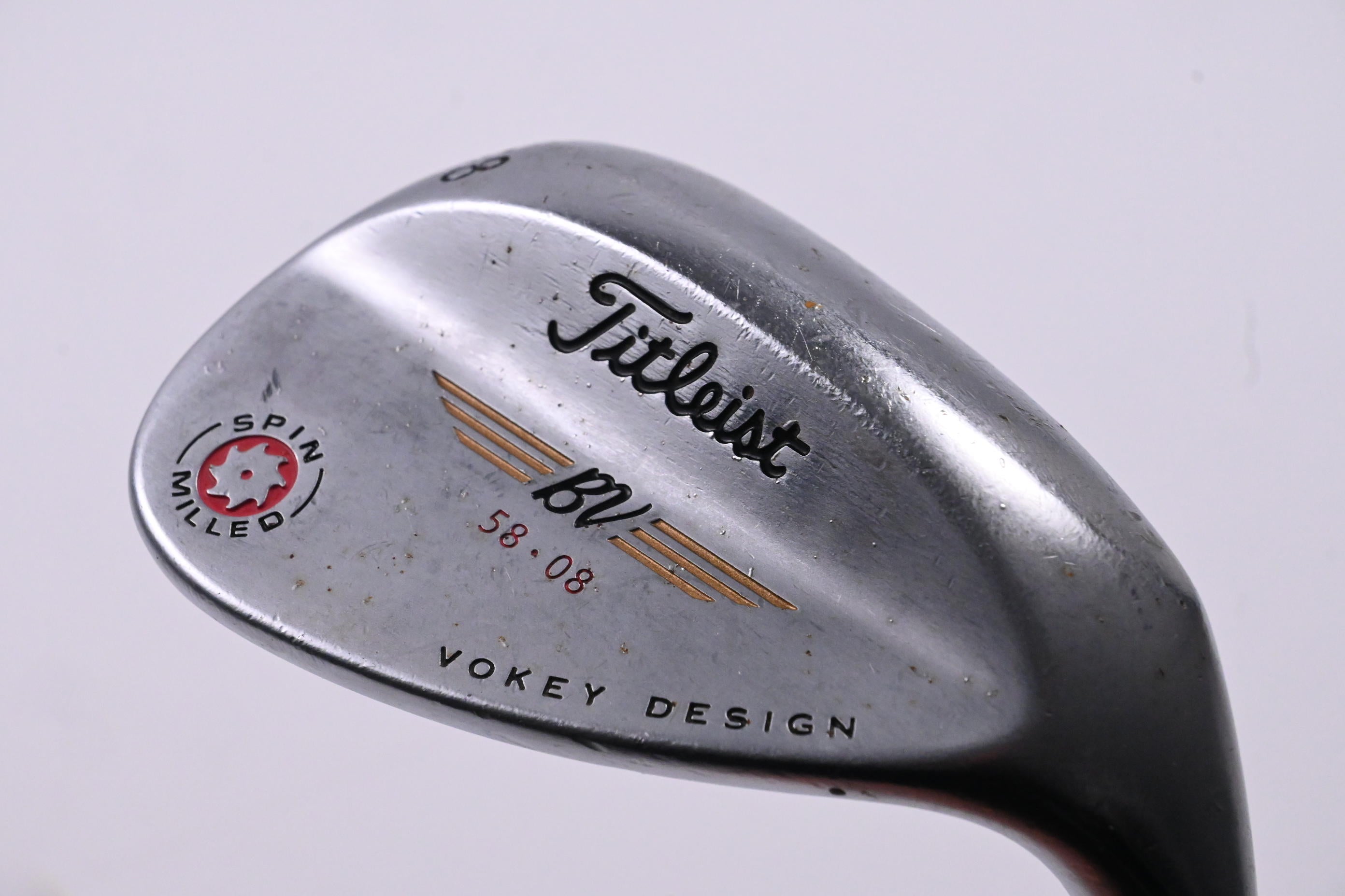Titleist Vokey Spin Milled 2009 Lob Wedge / 58 Degree / Wedge Flex Vokey Design