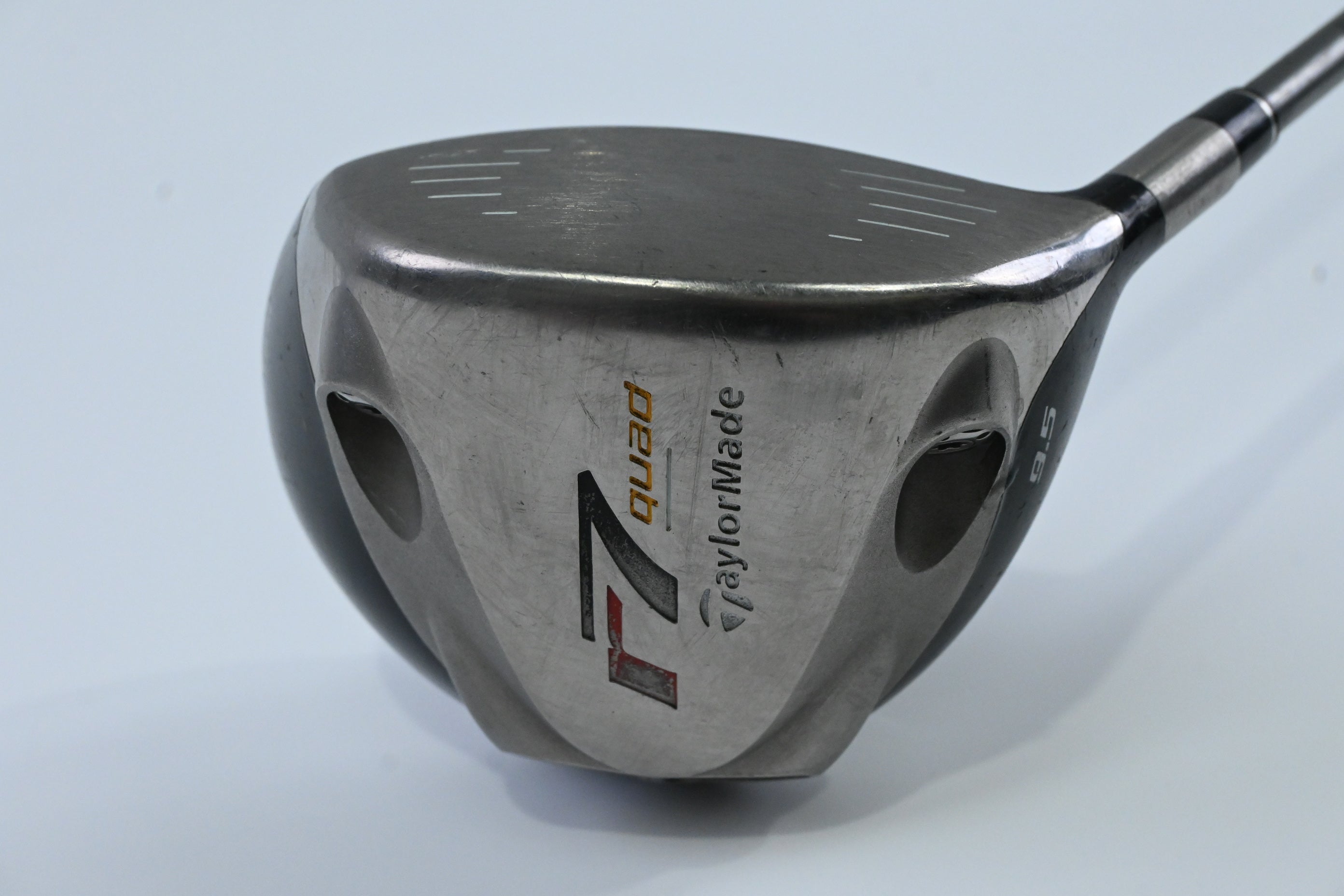 Taylormade R7 Quad Driver / 9.5 Degree / Stiff Flex Taylormade M.A.S.2 65