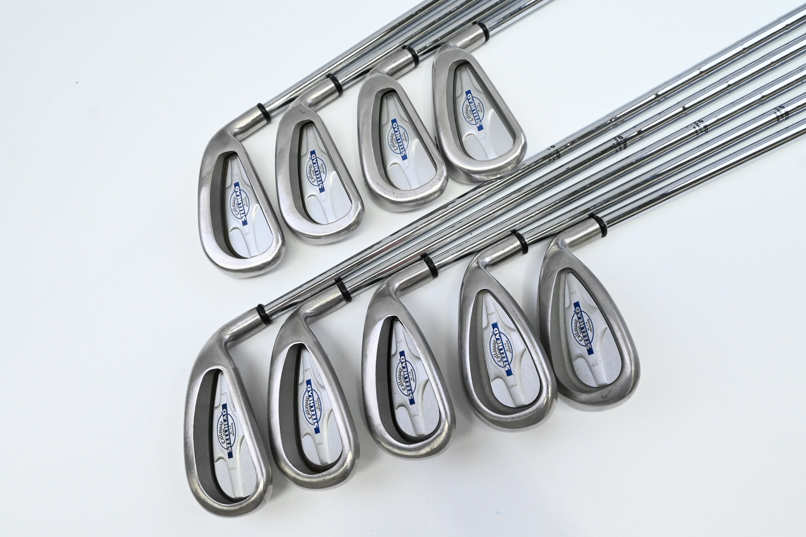 Callaway X-14 Irons / 3-PW+SW / Uniflex Callaway Steelhead Constant Weight