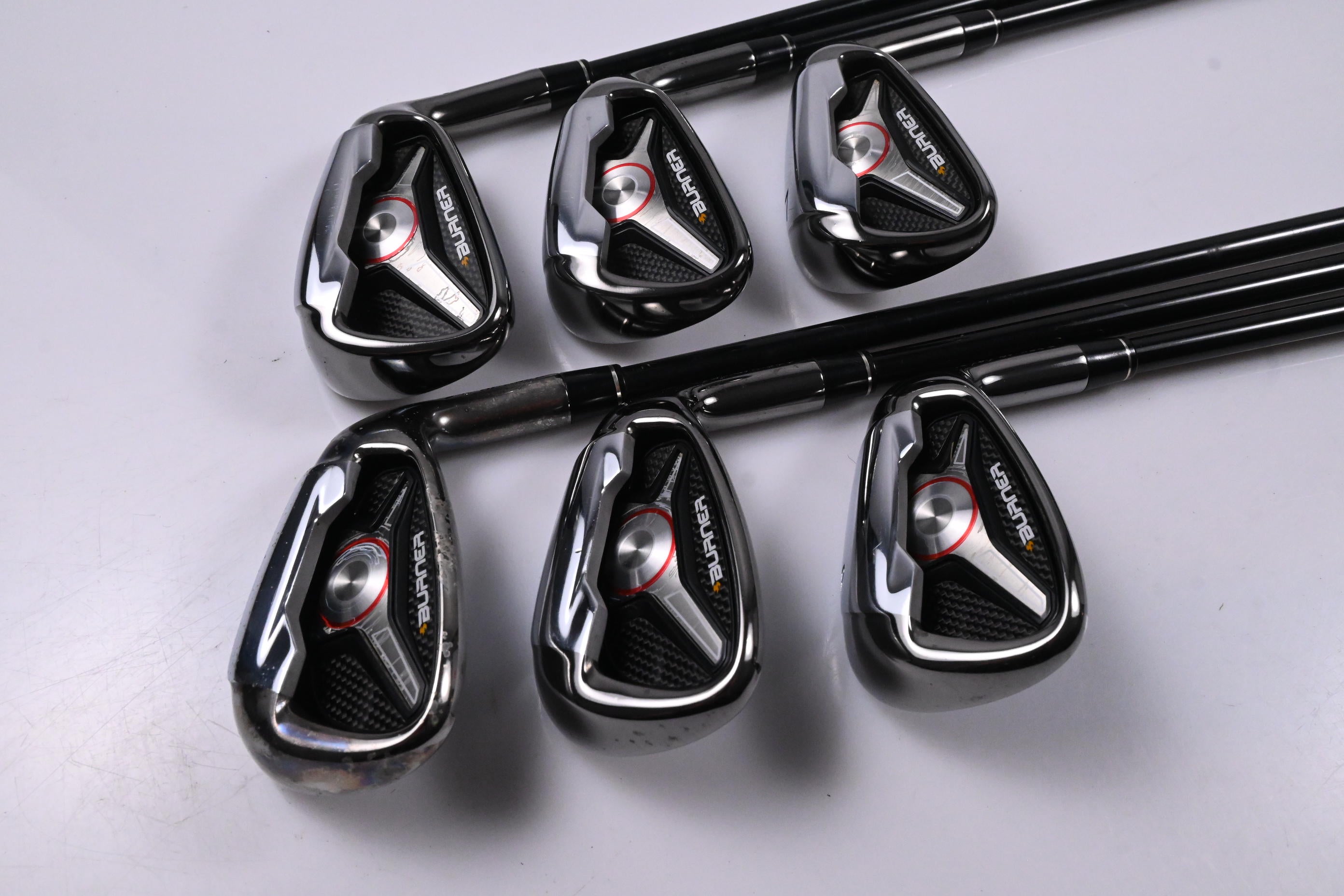 Taylormade Burner Irons / 5-PW / Regular Flex Reax 65 Shafts