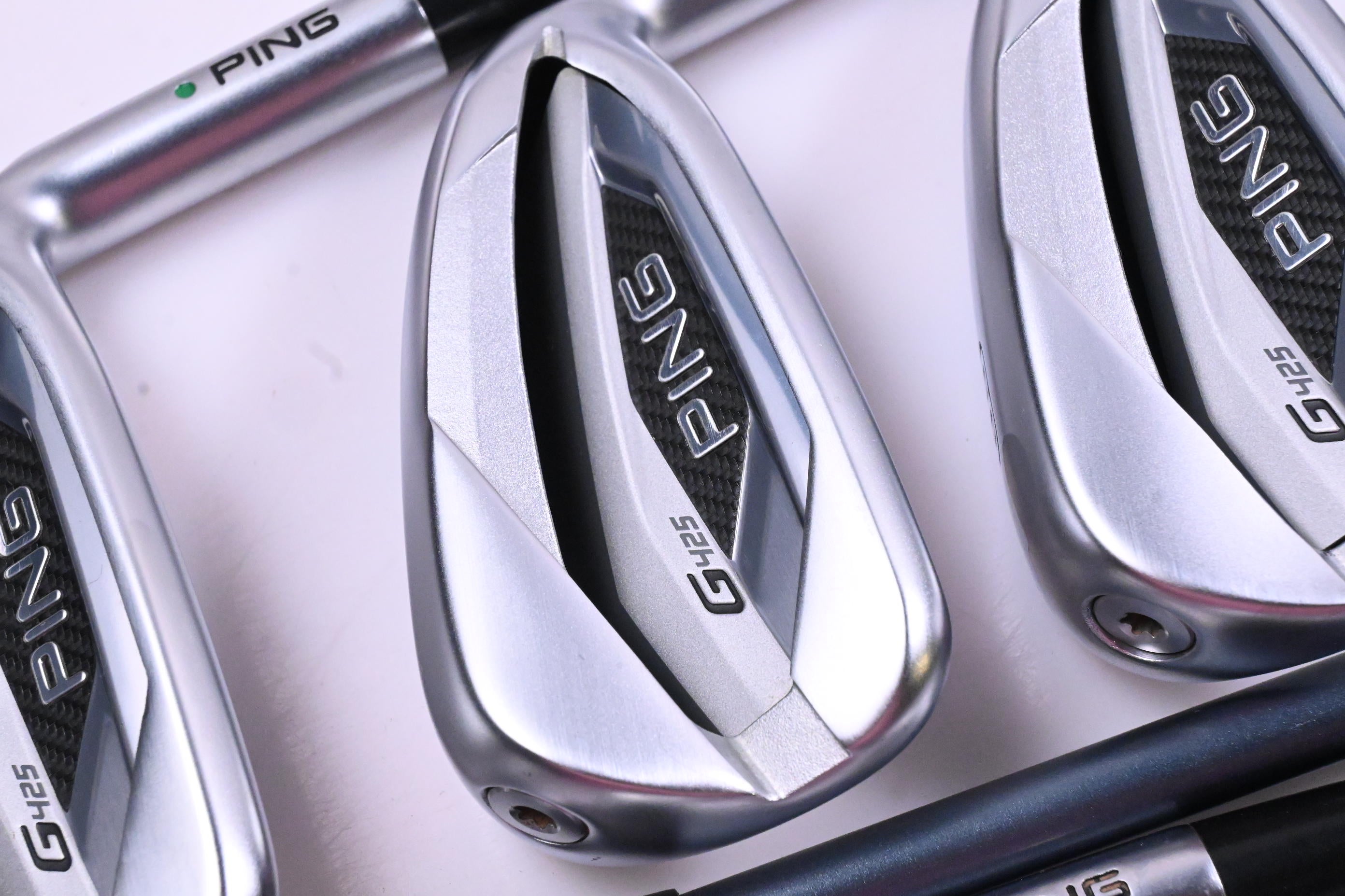 Ping G425 Irons / 6-PW+GW+SW / Green Dot / Senior Flex Ping Alta CB Slate Shafts