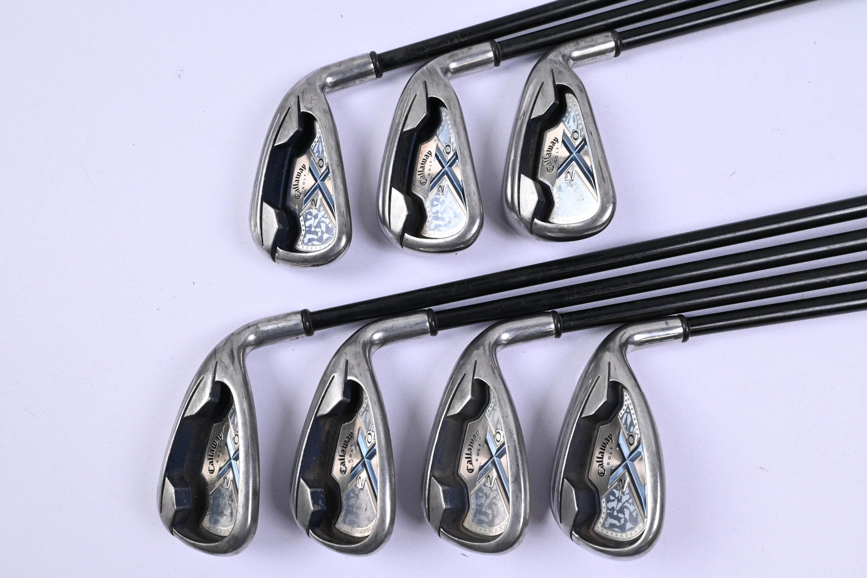 Ladies Callaway X-20 Irons / 5-PW+SW / Ladies Flex Callaway 45 Shafts