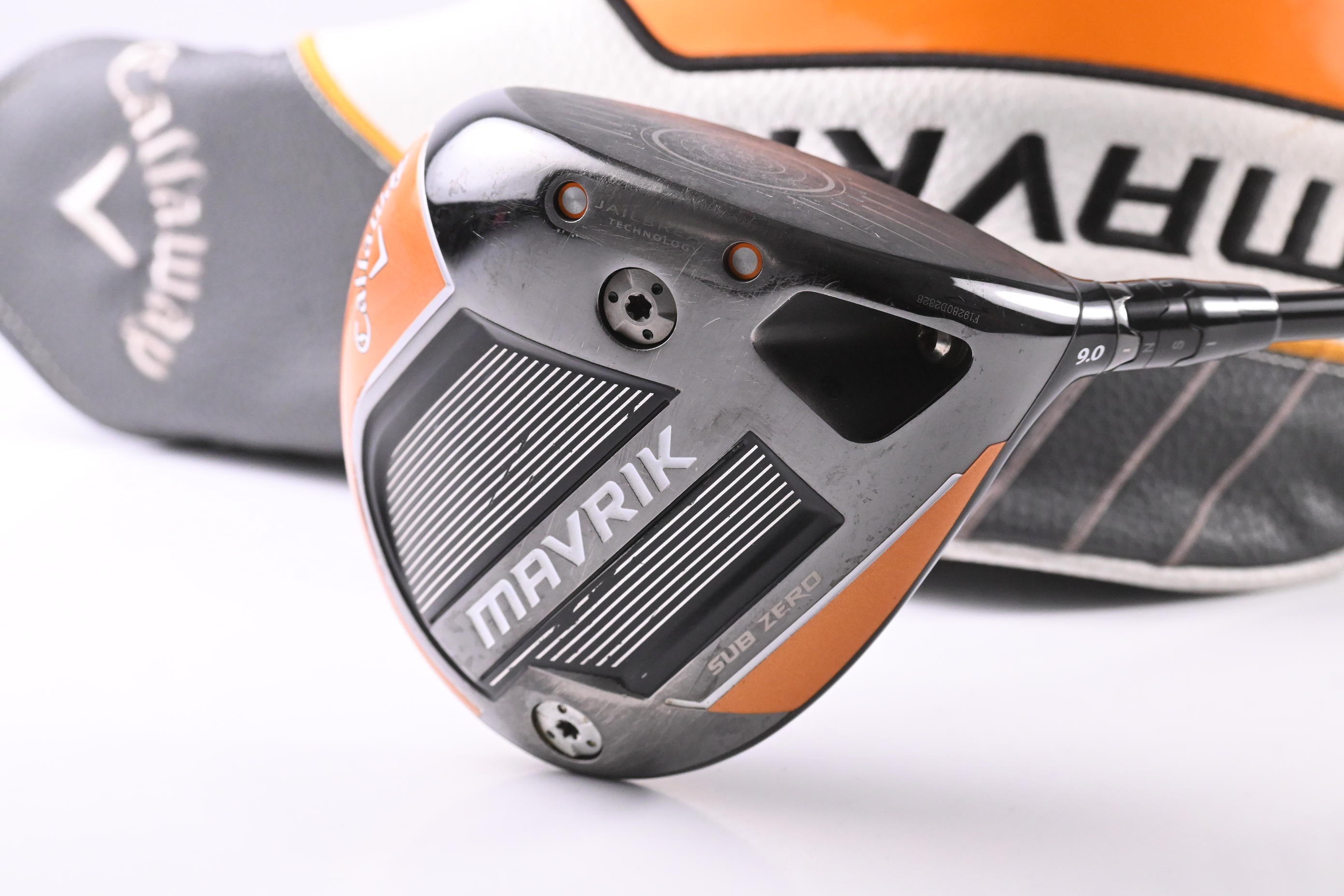 Callaway Mavrik Sub Zero Driver / 9 Degree / Stiff Flex Kai'li White 70 Shaft