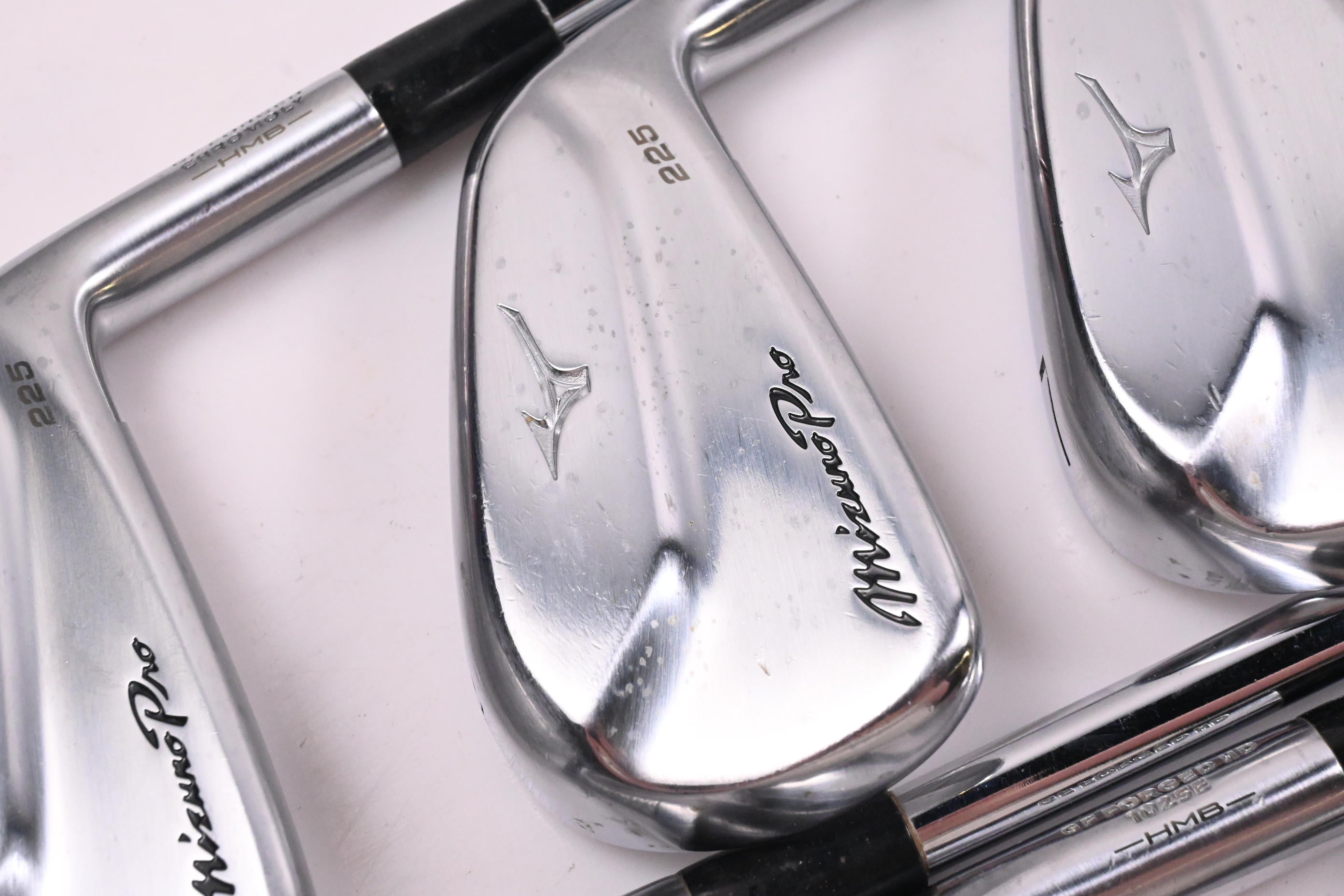 Mizuno Pro 225 Irons / 5-PW / Regular Flex KBS $-Taper Lite 95 Shafts