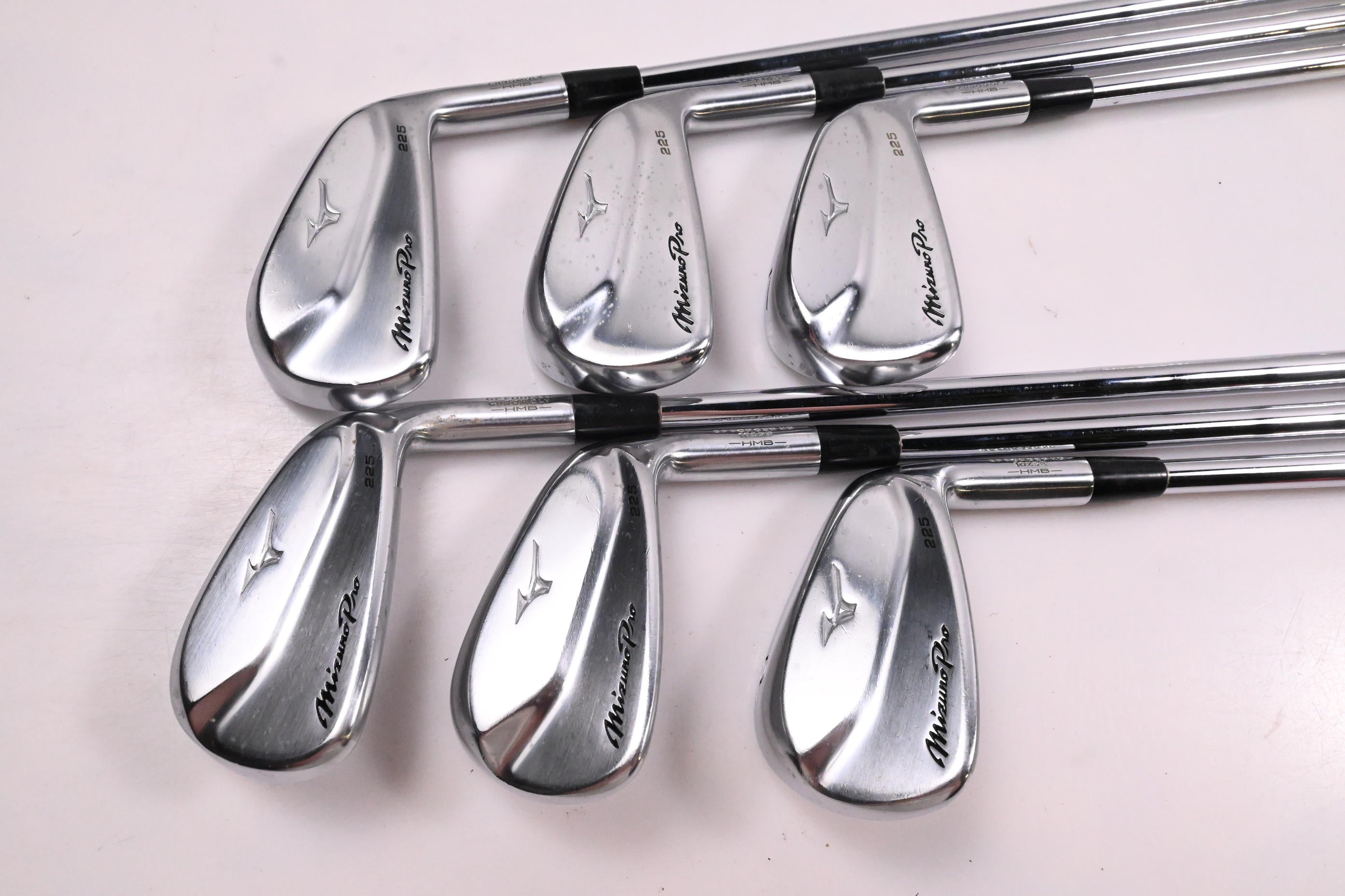 Mizuno Pro 225 Irons / 5-PW / Regular Flex KBS $-Taper Lite 95 Shafts