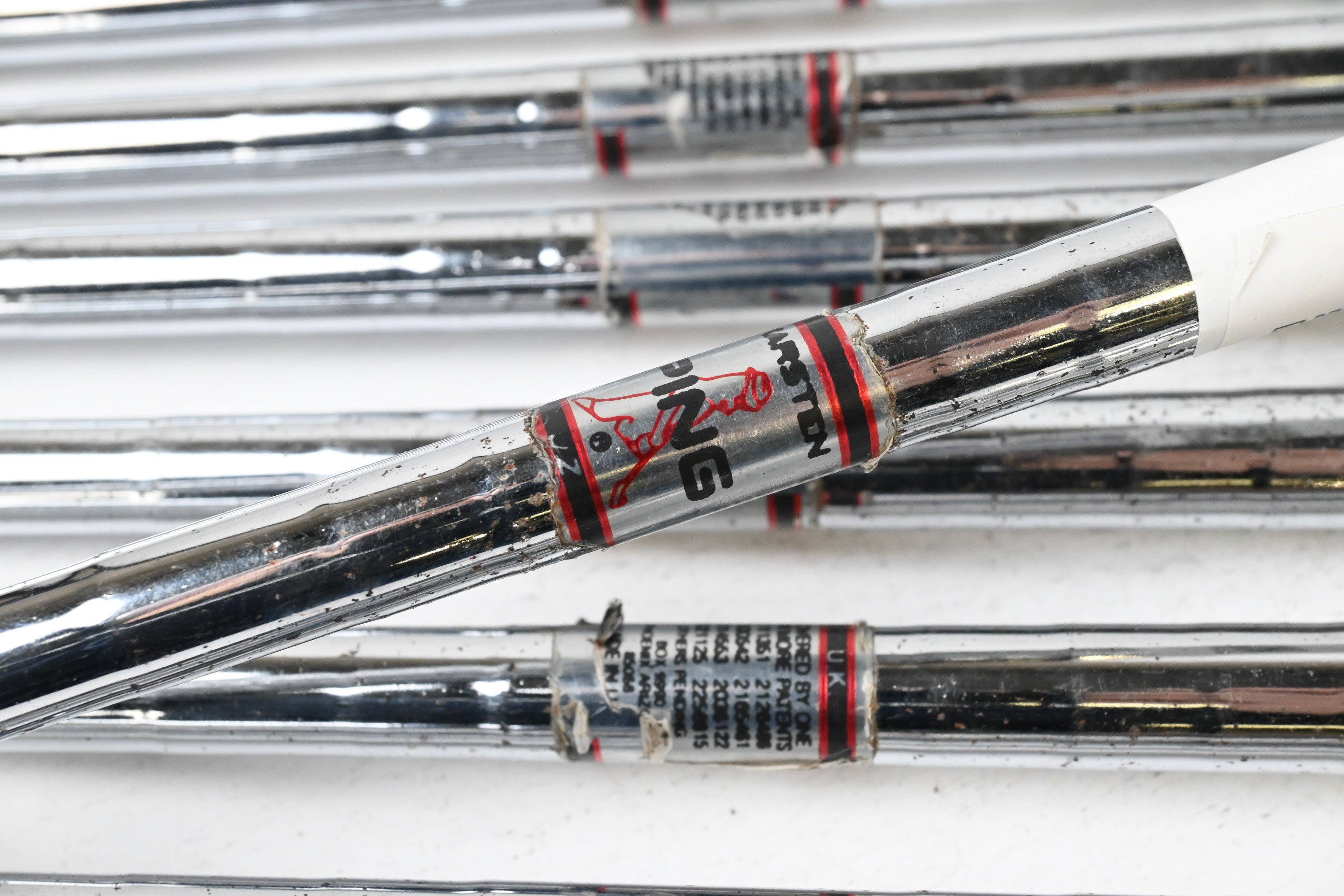 Ping ISI-K Irons / 3-PW+SW / Black Dot / Stiff Flex Ping Karsten JZ Steel Shafts