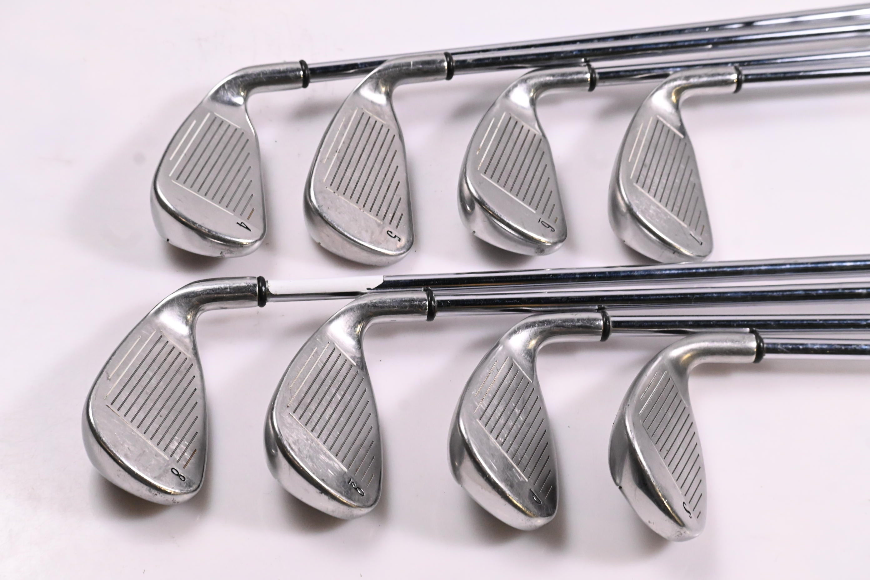 Left Hand Callaway Big Bertha 2006 Irons / 4-PW+SW / UniFlex Callaway Shafts