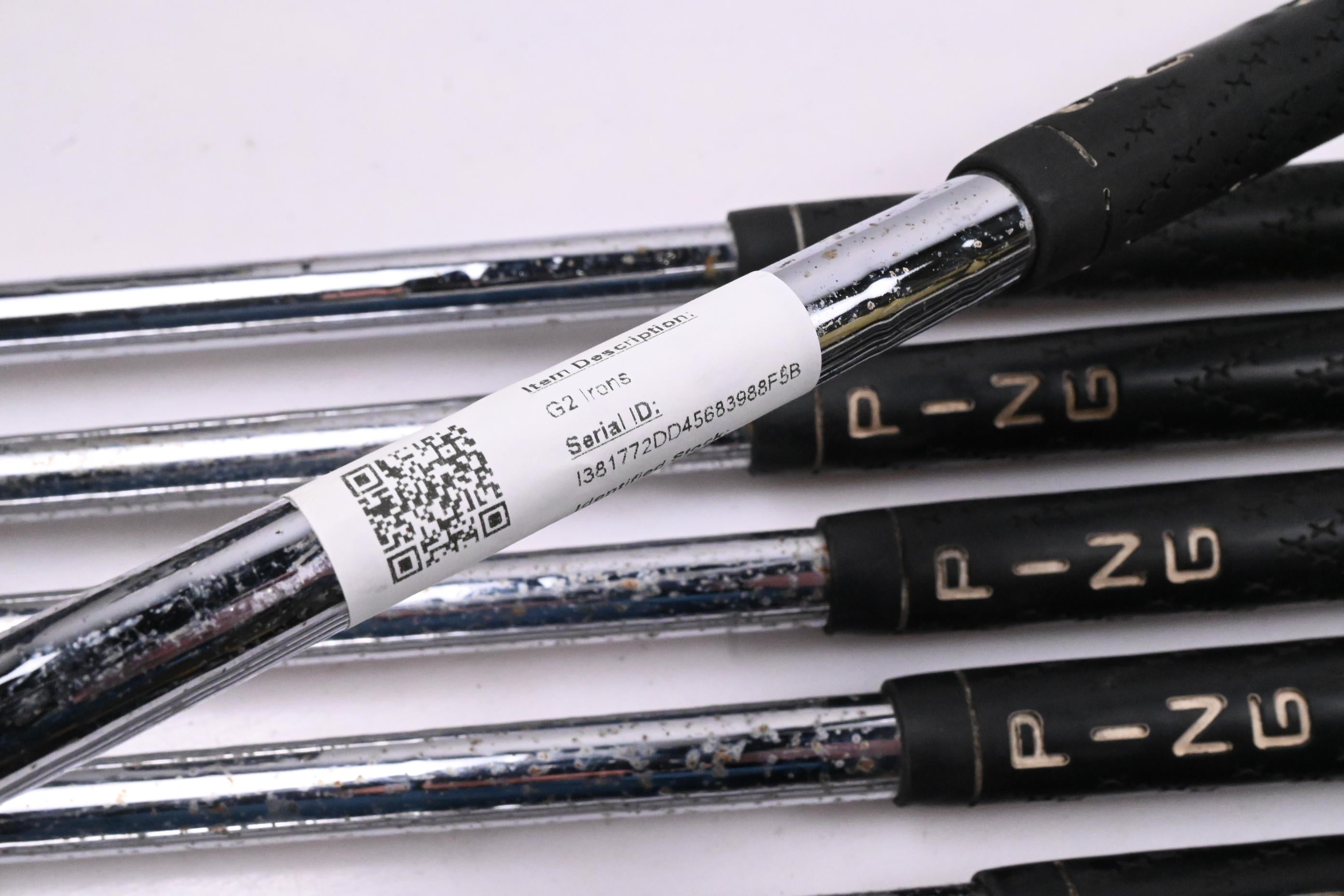 Ping G2 Irons / 3-PW+SW / Black Dot / Regular Flex Ping AWT Steel Shafts