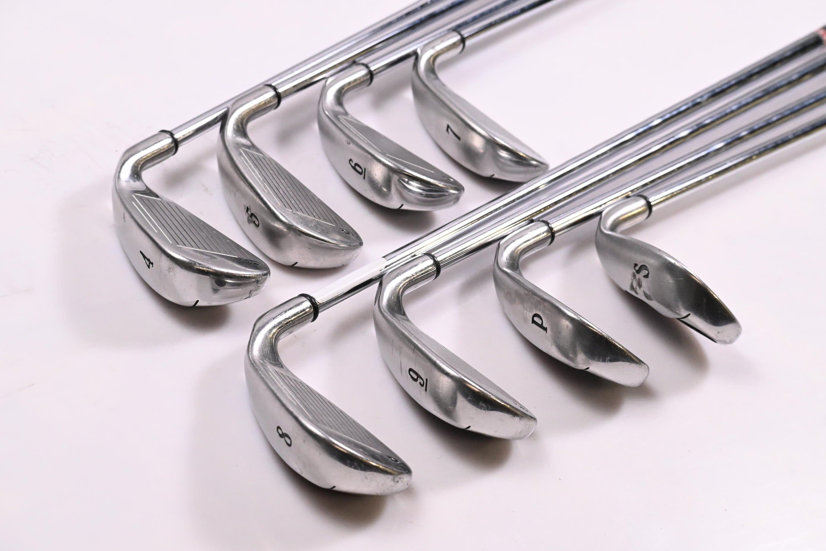 Left Hand Callaway Big Bertha 2006 Irons / 4-PW+SW / UniFlex Callaway Shafts