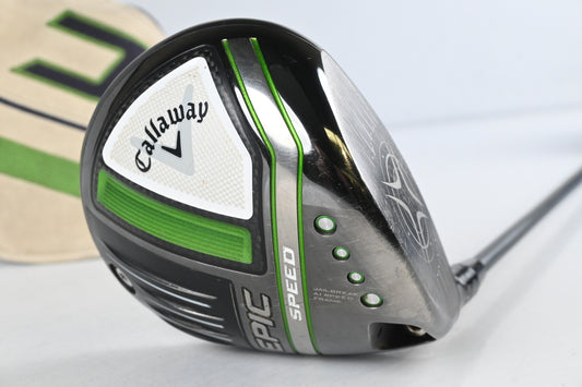 Callaway Epic Speed Driver / 9 Degree / Senior Flex Hzrdus Smoke IM10 50 Shaft