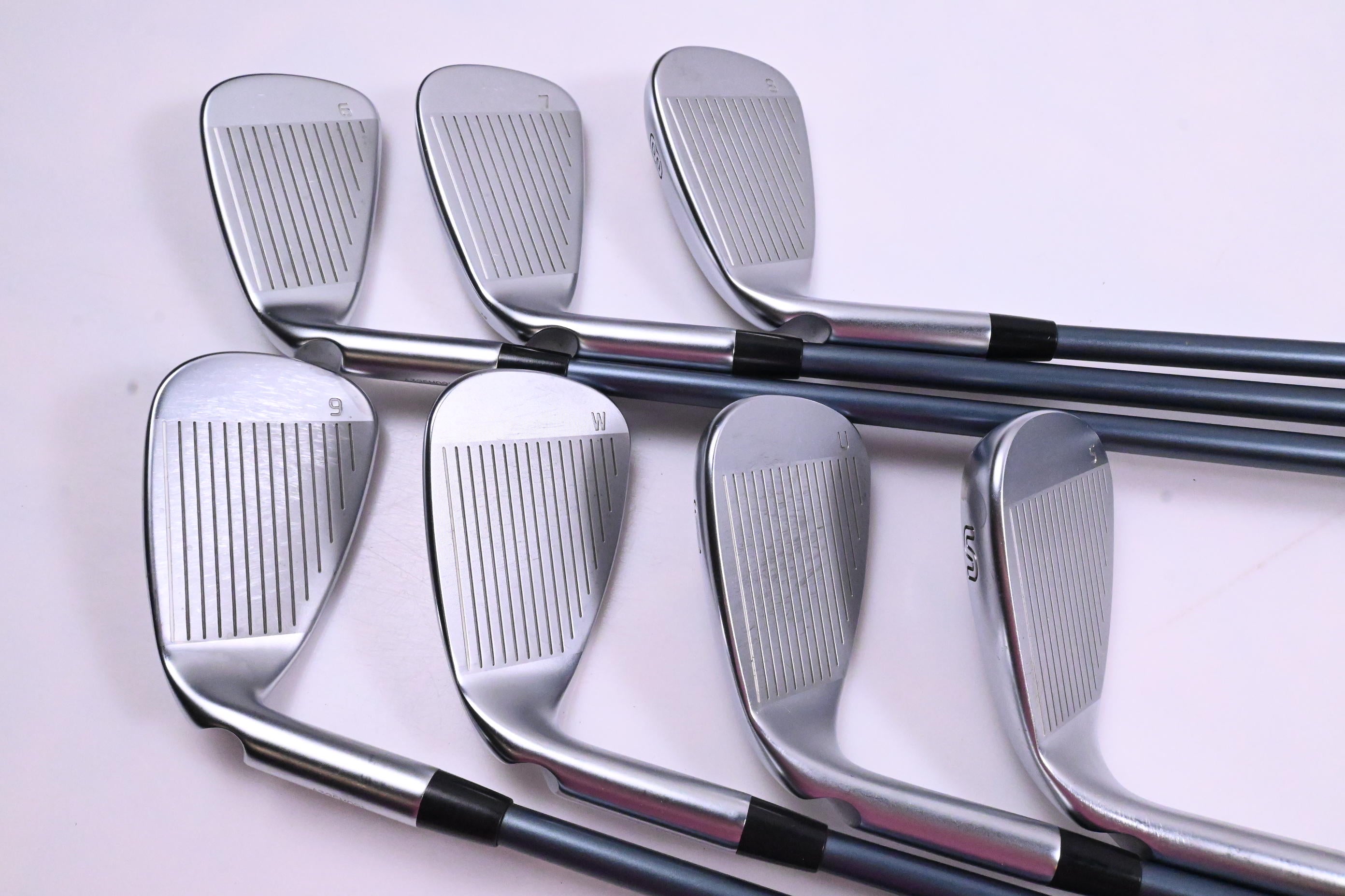 Ping G425 Irons / 6-PW+GW+SW / Green Dot / Senior Flex Ping Alta CB Slate Shafts