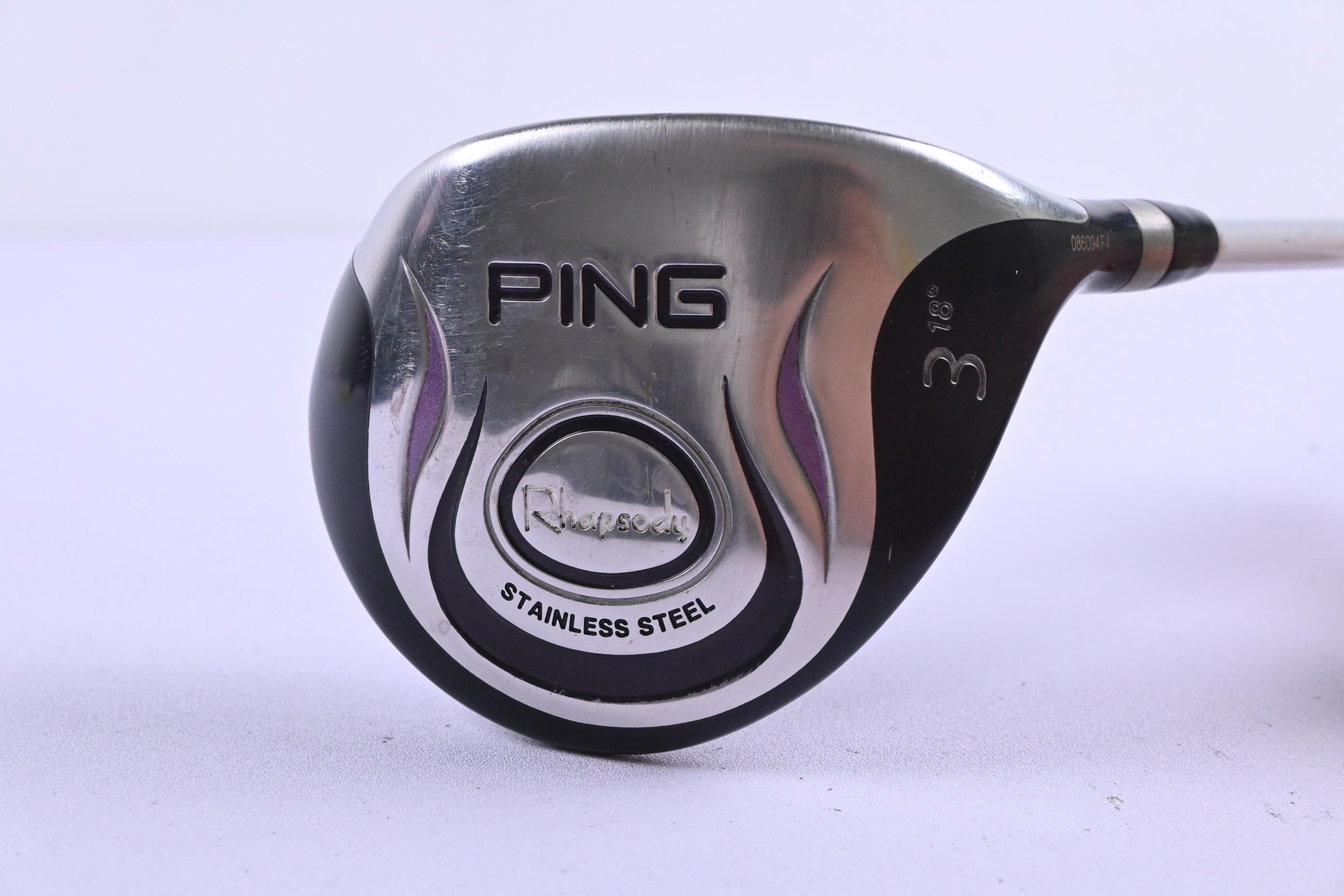 Ladies Ping Rhapsody #3 Wood / 18 Degree / Ladies Flex Ping TFC 129 Shaft