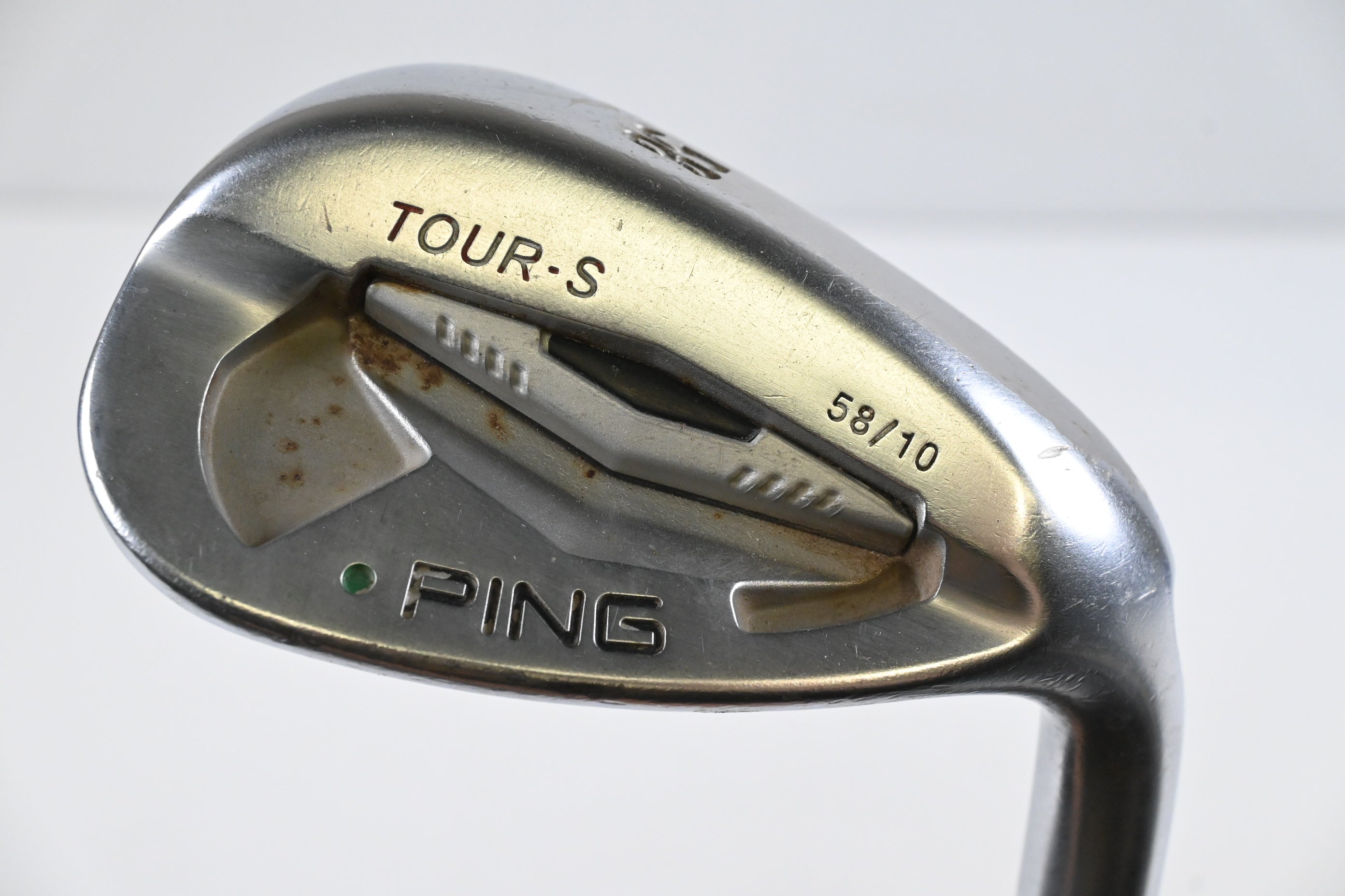 Ping Tour-S Lob Wedge / 58 Degree / Green Dot / Stiff Flex Steel Shaft