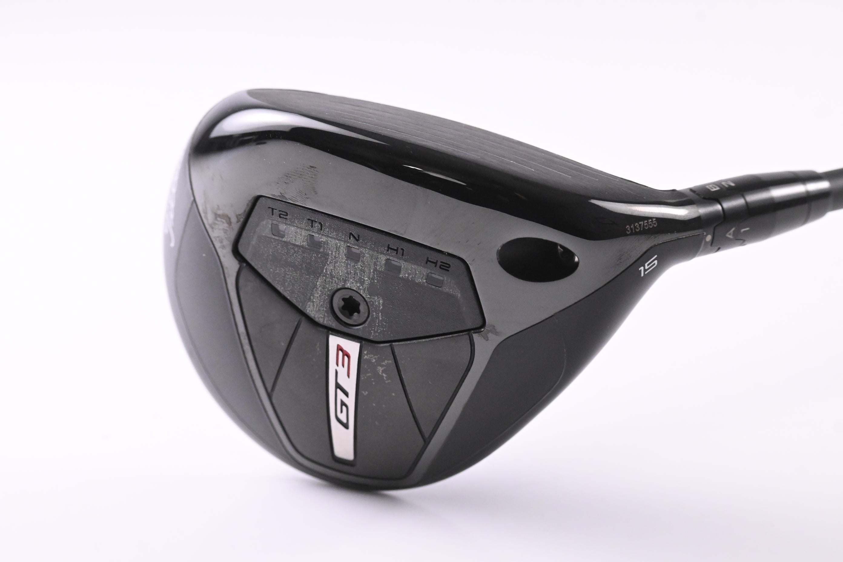 Titleist GT3 #3 Wood / 15 Degree / X-Flex HZRDUS GEN5 Black 70 Shaft