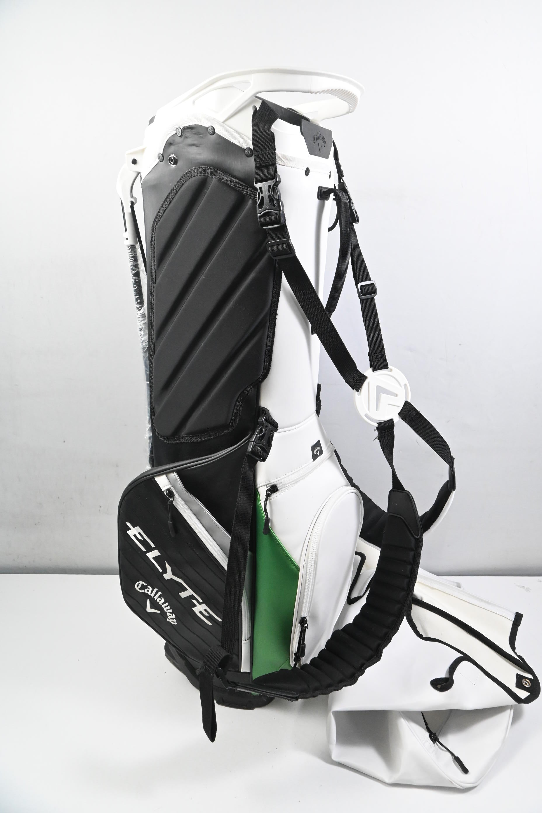 Callaway Elyte Stand Bag / 4-Way Divider / White, Black & Green