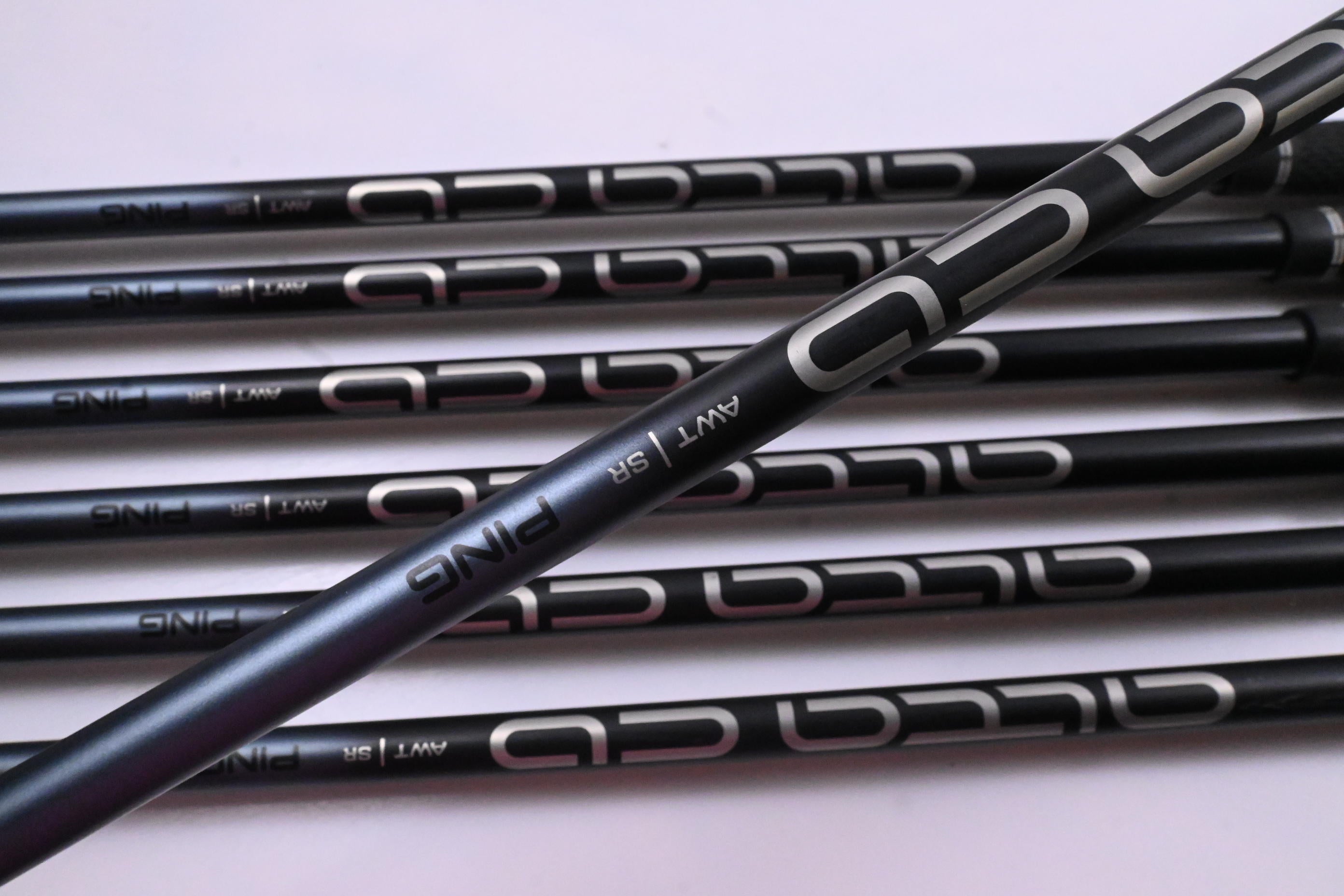 Ping G425 Irons / 6-PW+GW+SW / Green Dot / Senior Flex Ping Alta CB Slate Shafts