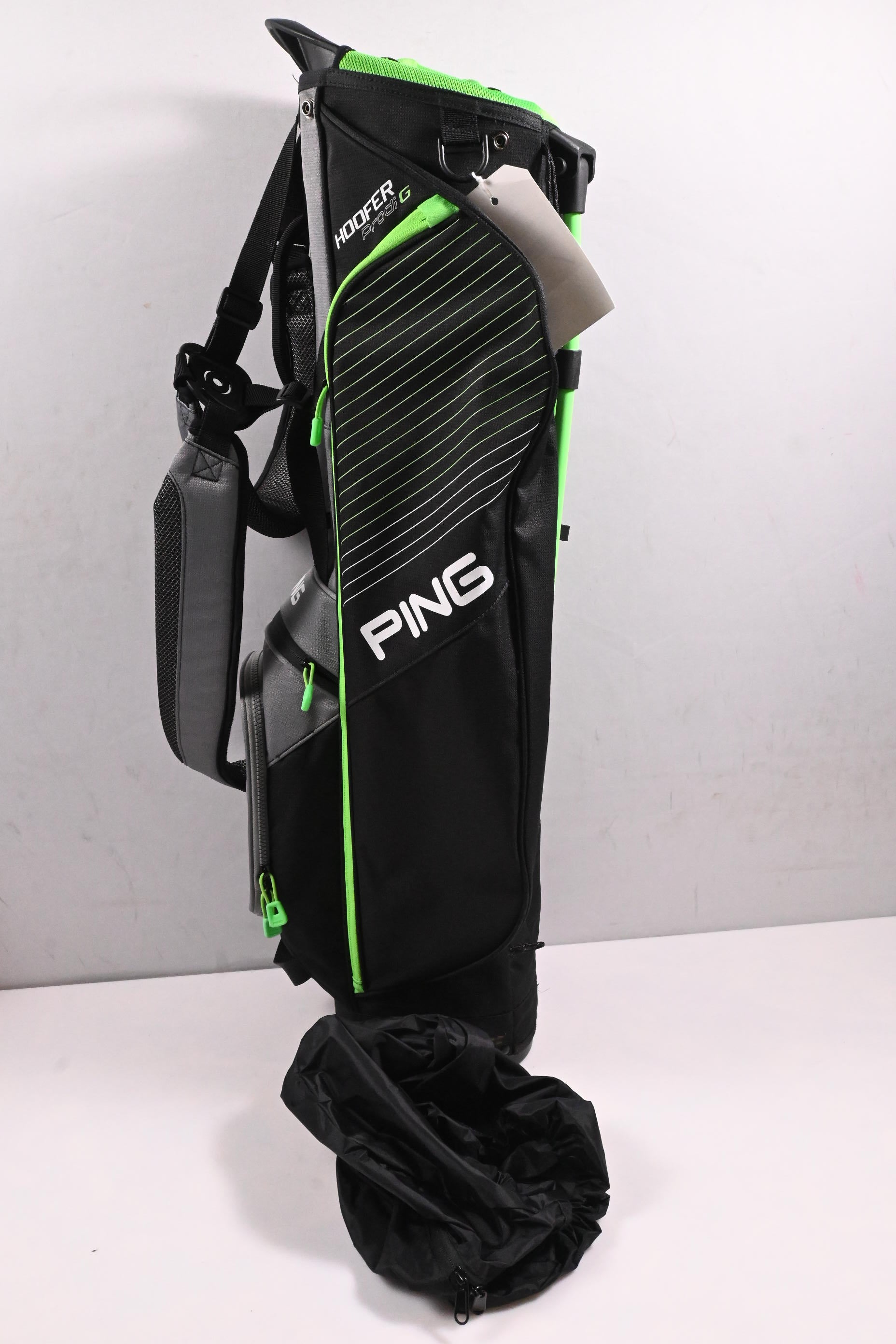 Ping Prodi G Hoofer Stand Bag / 4-Way Divider / Black, Grey, Green