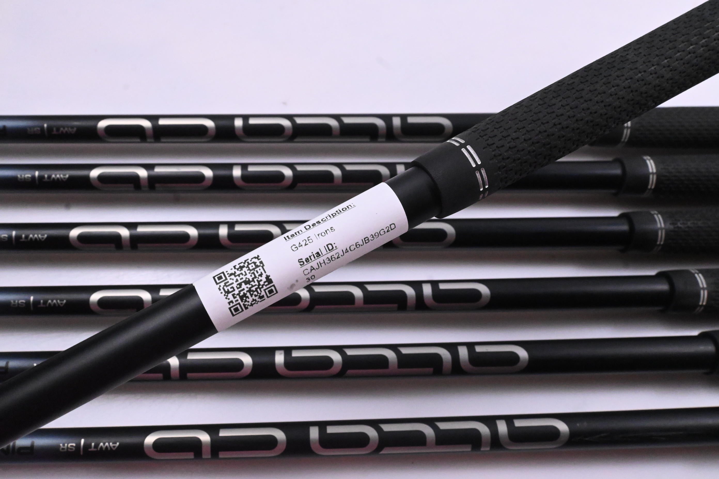 Ping G425 Irons / 6-PW+GW+SW / Green Dot / Senior Flex Ping Alta CB Slate Shafts